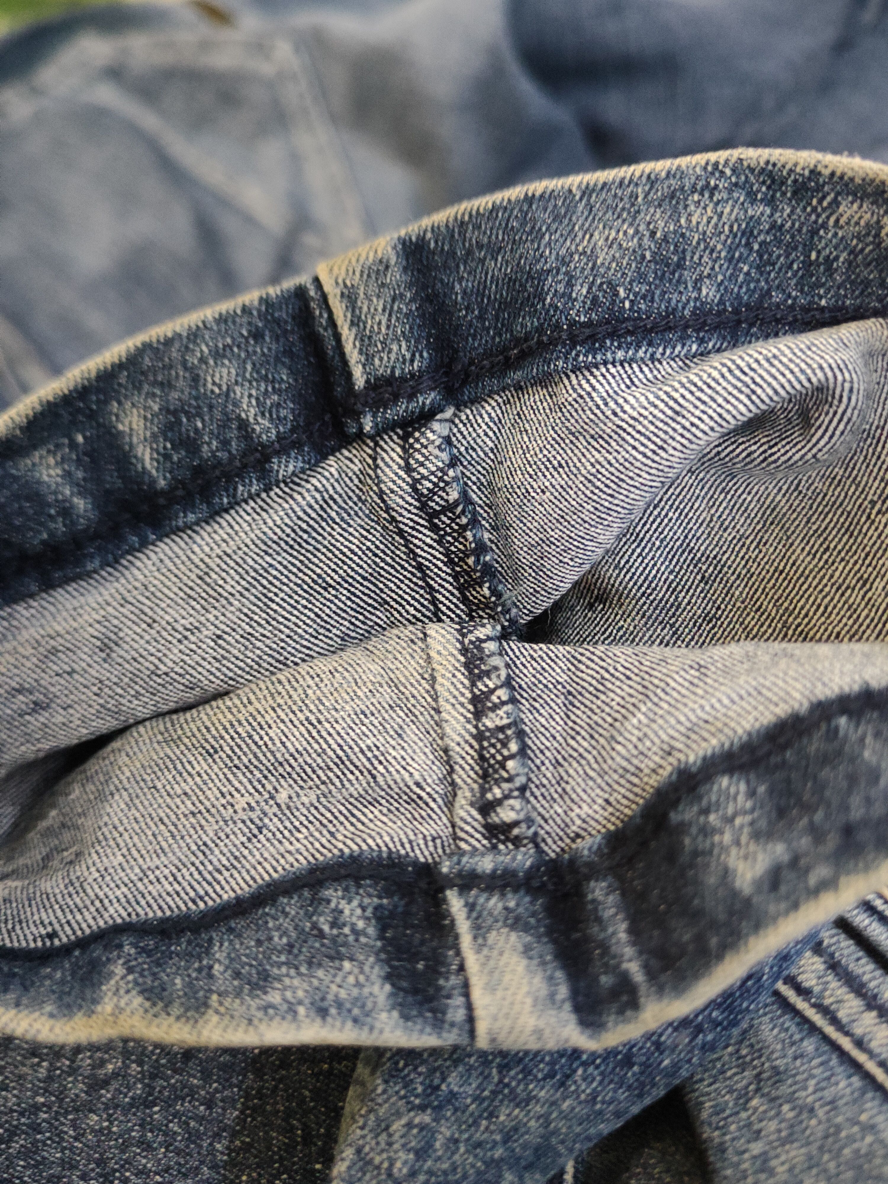 Japanese Brand FieldCore Distressed Ripped Soft denim Jeans #W1973 Size US 34 / EU 50 - 12 Thumbnail