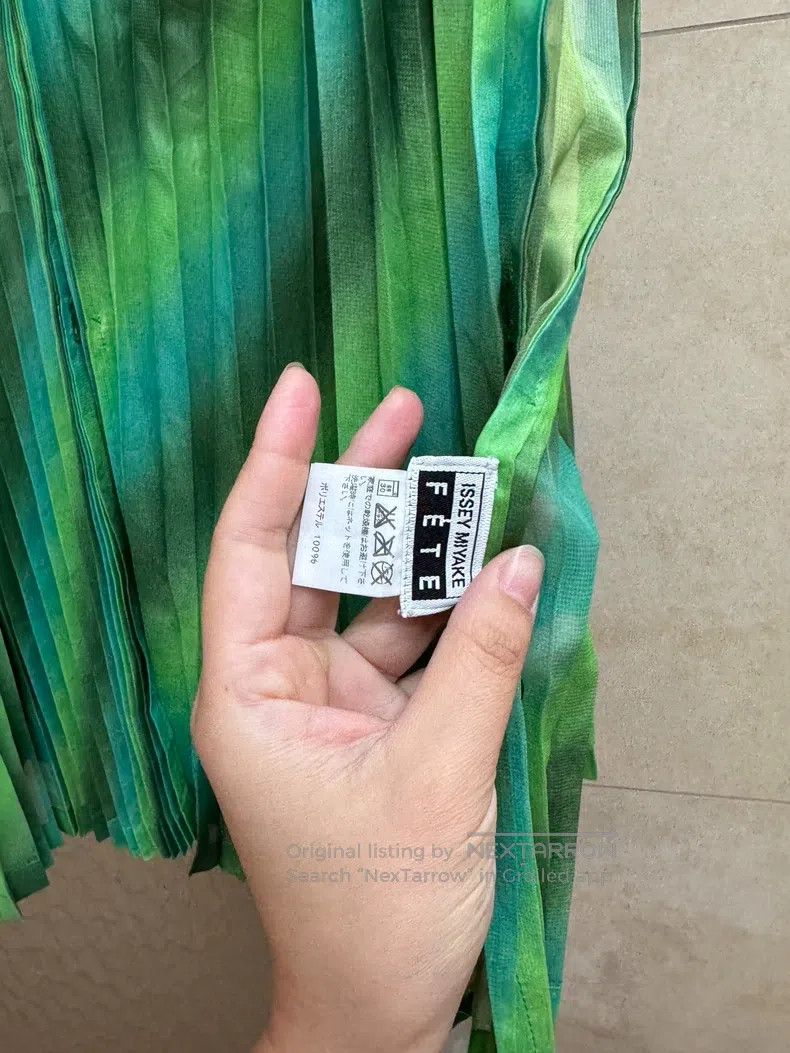 Issey Miyake Issey Miyake Green Tank Top Size M / US 6-8 / IT 42-44 - 2 Thumbnail