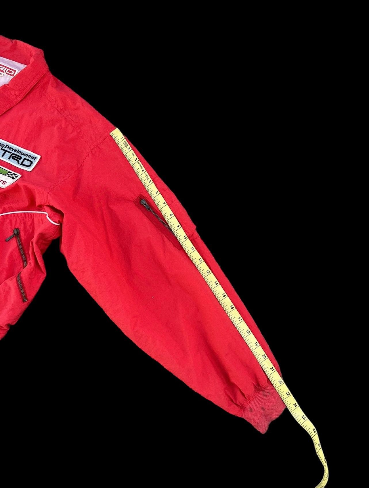 Vintage RARE!!! Vintage 80s Toyota TRD Light Bomber Jacket Red Size US M / EU 48-50 / 2 - 4 Thumbnail