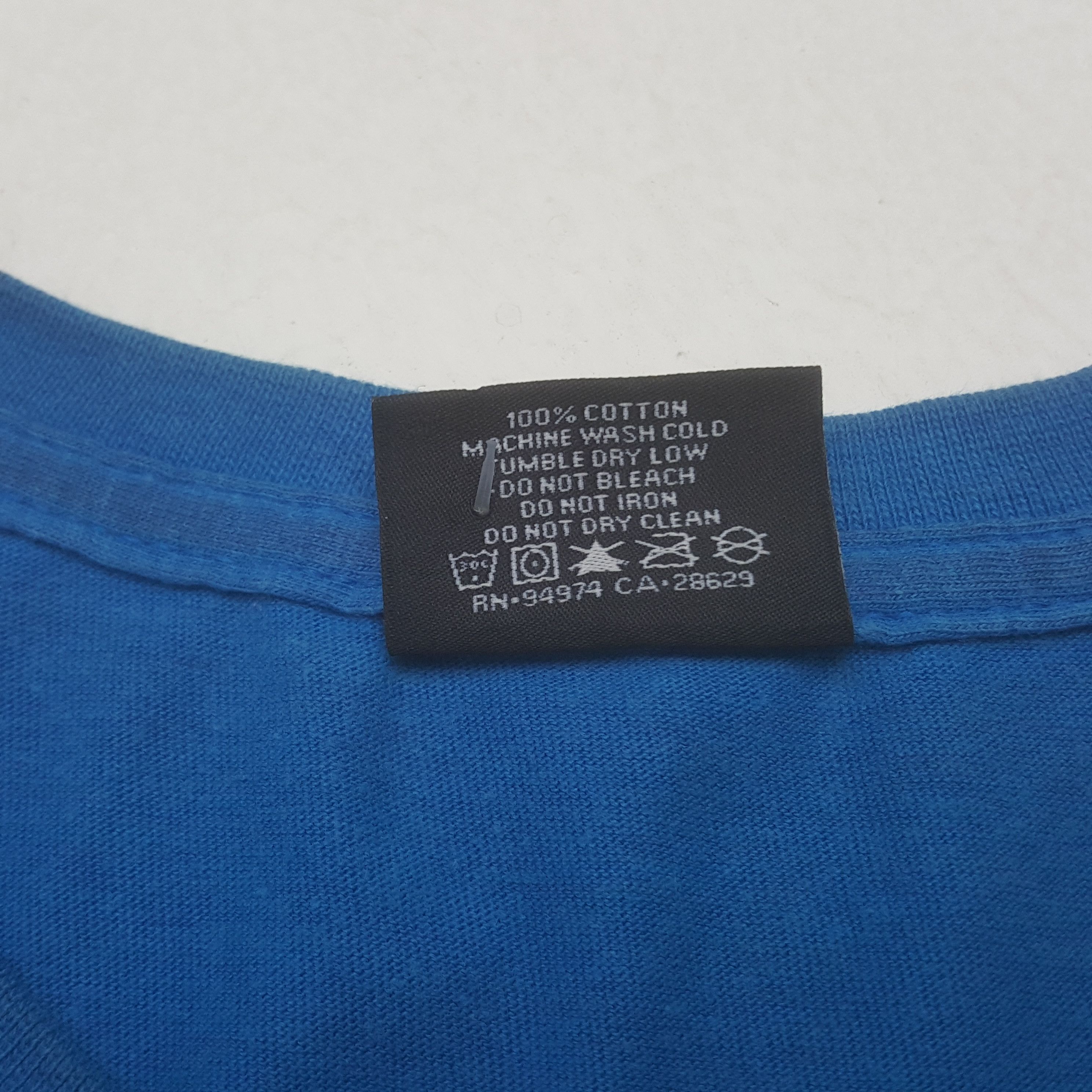 Stussy × Vintage Vintage Stussy Big Logo Tshirt Size US L / EU 52-54 / 3 - 7 Thumbnail