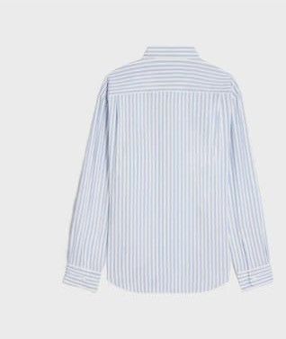 Celine o1bcso1str0925 2C23B828W Shirt in Blue/White Size XS / US 0-2 / IT 36-38 - 2 Thumbnail