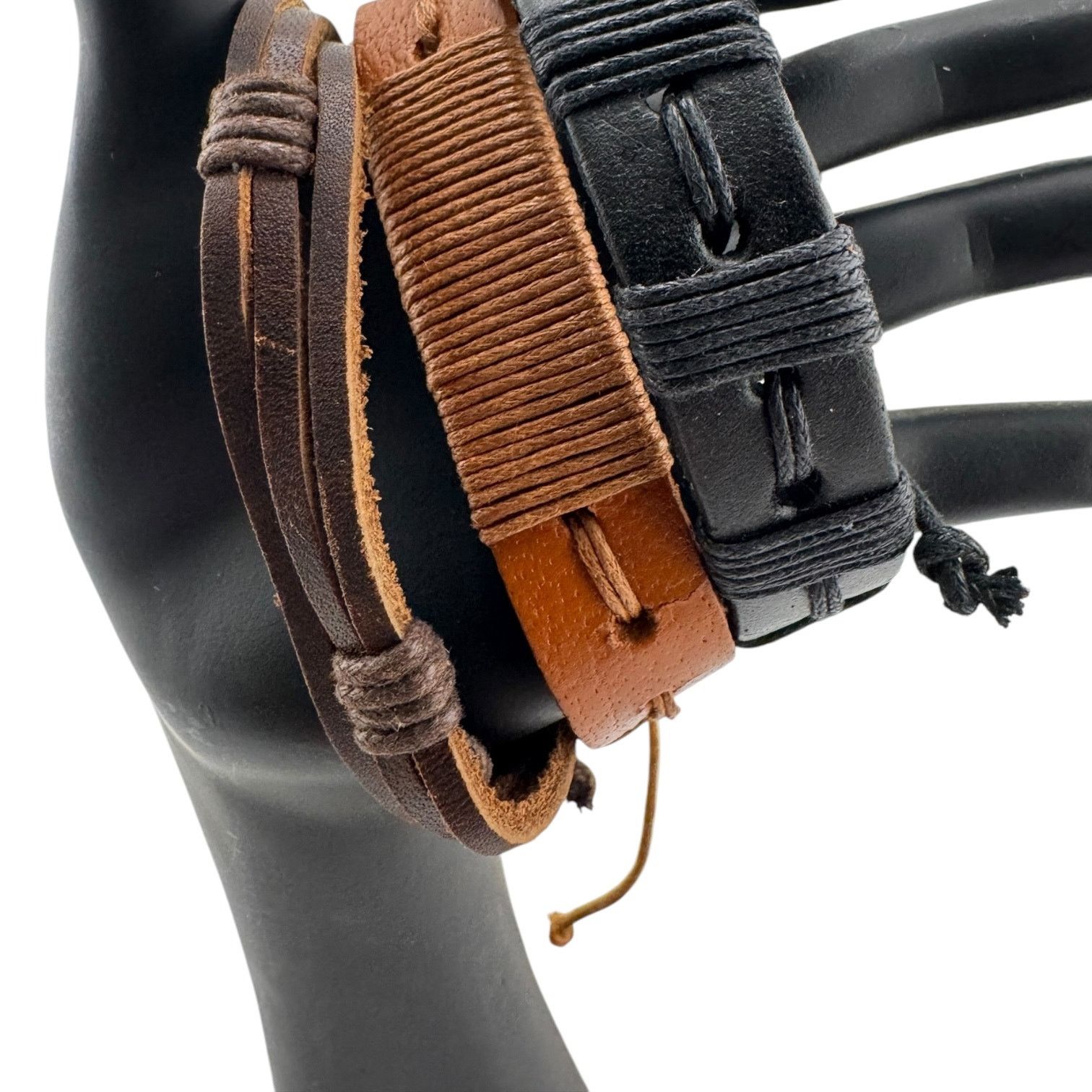 Other Triad of Anarchy Braided Cuffs: Unisex. Adjustable. Size ONE SIZE - 1 Thumbnail