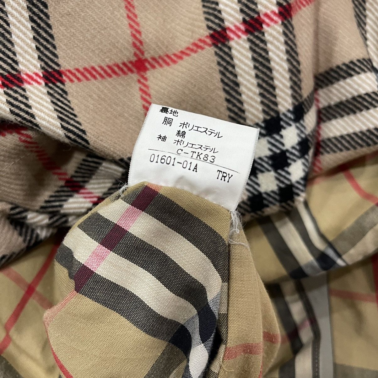 Burberry × Vintage Vintage 90s Burberrys Nova Check Overcoat Size US M / EU 48-50 / 2 - 13 Thumbnail