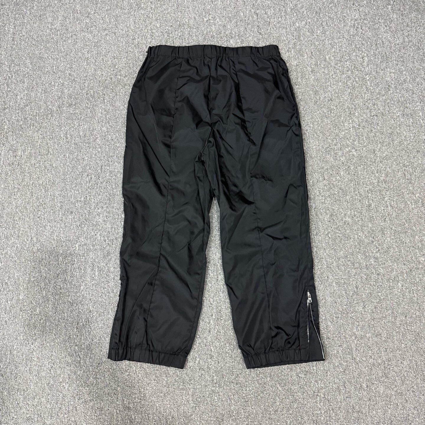 Prada Prada Triangle Logo Zip Hem Recycled Nylon Pants Size US 26 / EU 42 - 2 Thumbnail