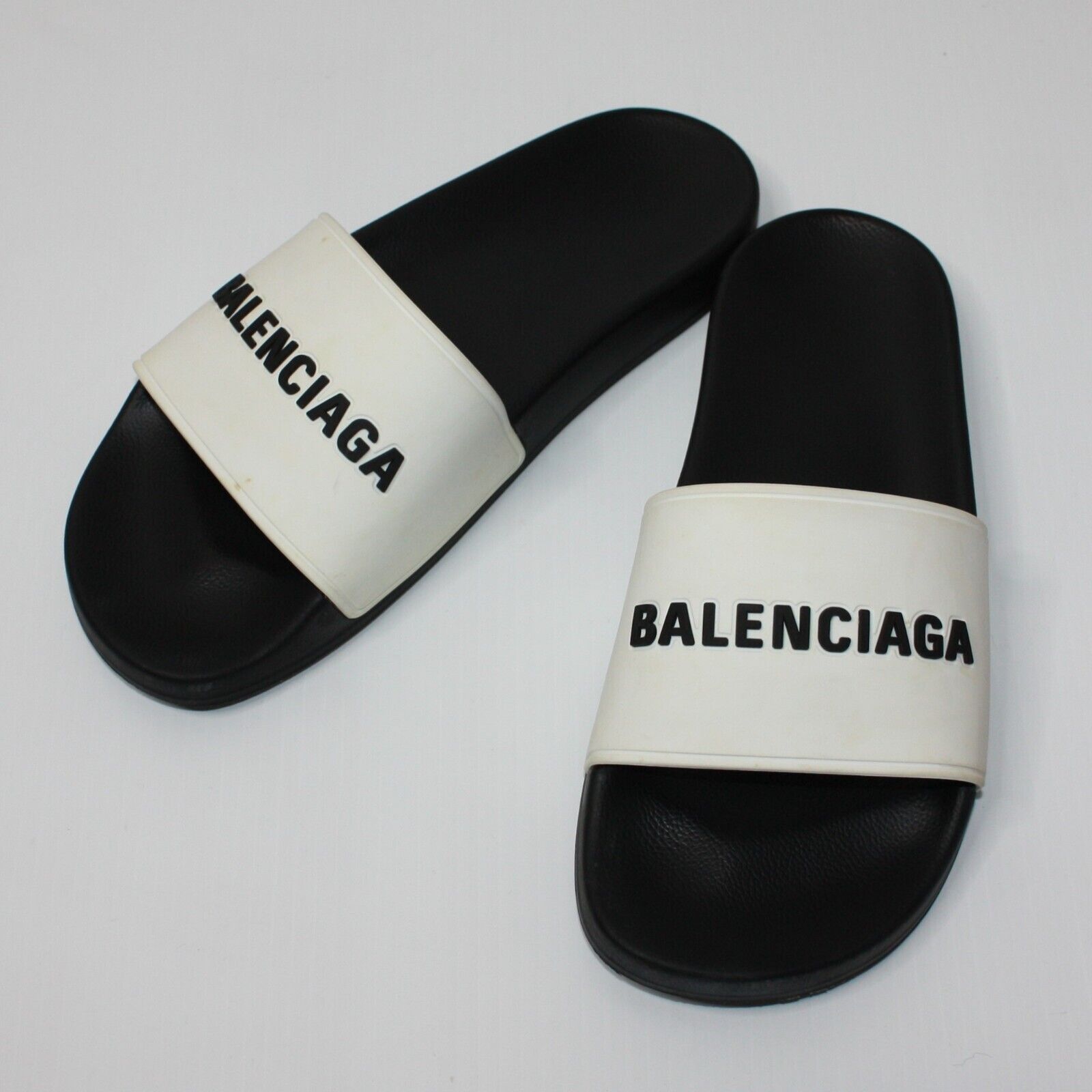 Balenciaga Tourist Sandal, White Balenciaga Tourist Sandal | Saks Fifth Avenue main image 2