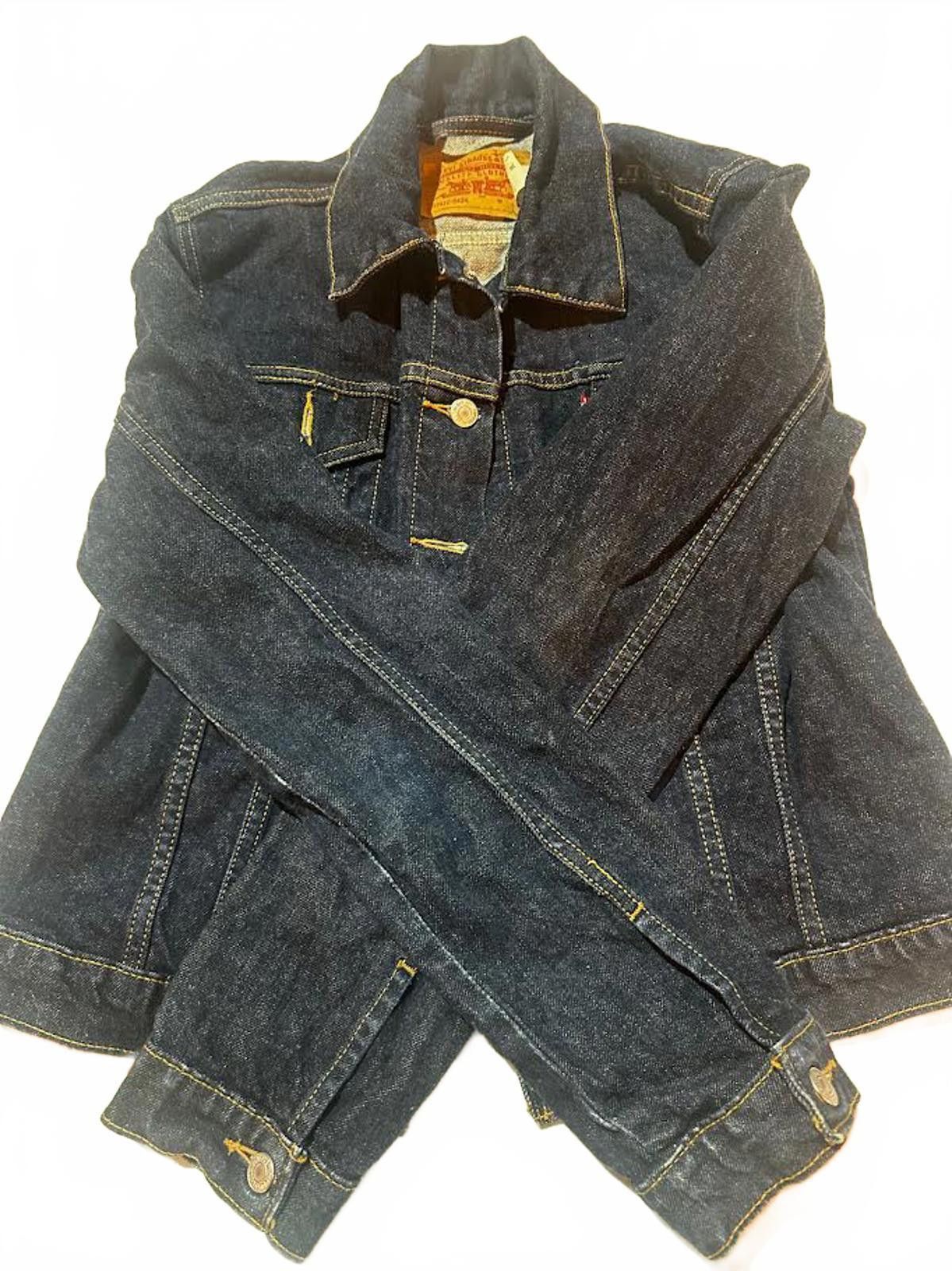 Levi’s 77410-5424 Dark Wash Denim Jacket Jr/L Vintage