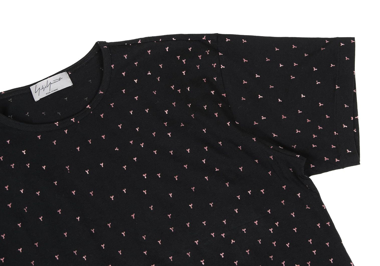 Yohji Yamamoto Yohji Yamamoto Cotton Printed T-Shirt Black Red Size US S / EU 44-46 / 1 - 4 Thumbnail