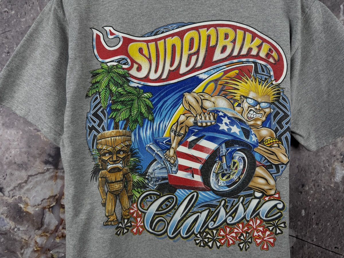 Other × Vintage Men’s Superbike Classic 2003 T-Shirt Streetwear Size Medium Size US M / EU 48-50 / 2 - 13 Thumbnail