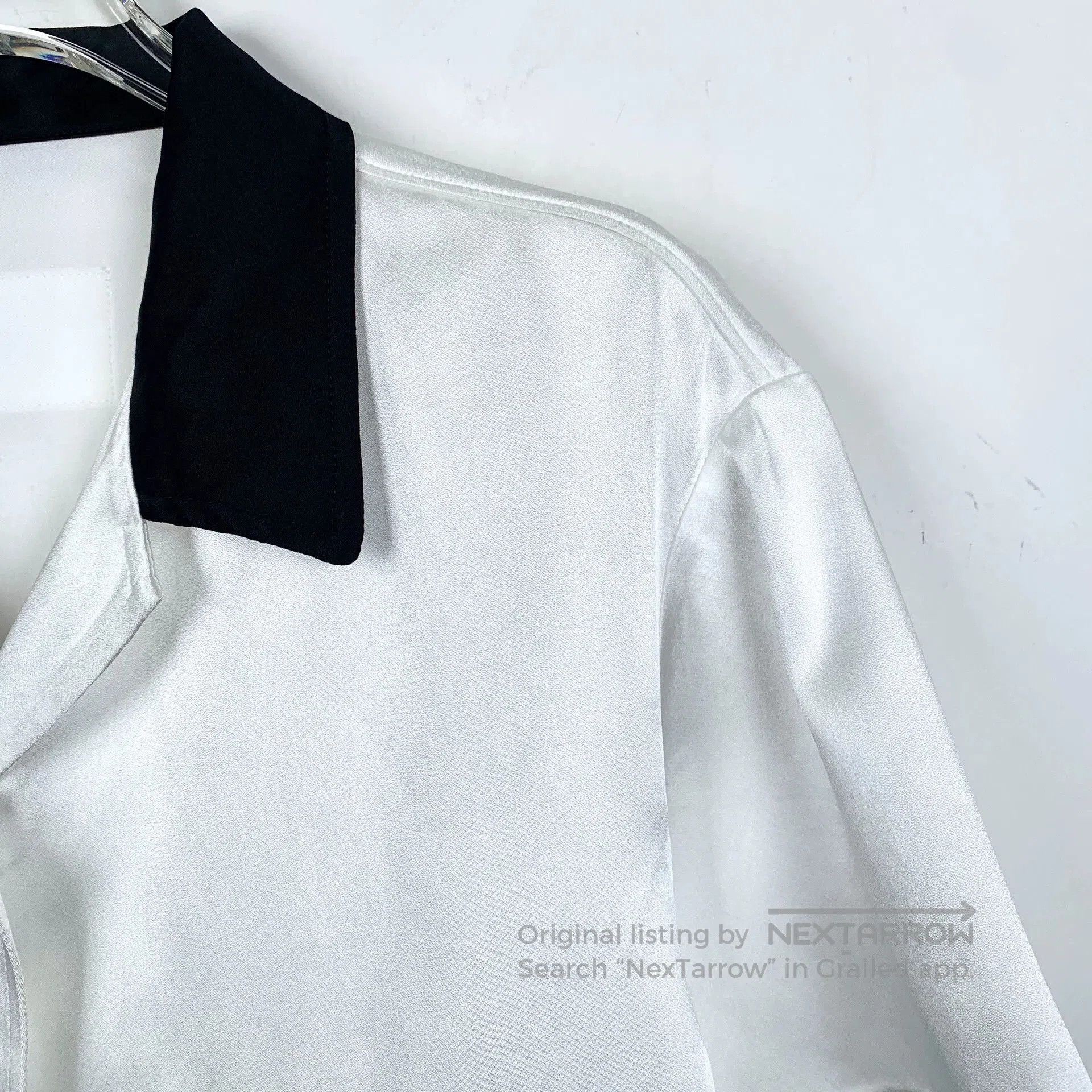 Dior white short sleeve button-up shirt. Size US M / EU 48-50 / 2 - 3 Thumbnail