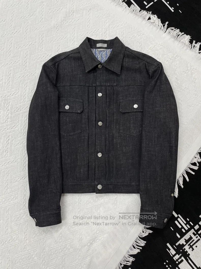 Dior Dior Denim jacket with a old flower inside Size US S / EU 44-46 / 1 - 2 Thumbnail
