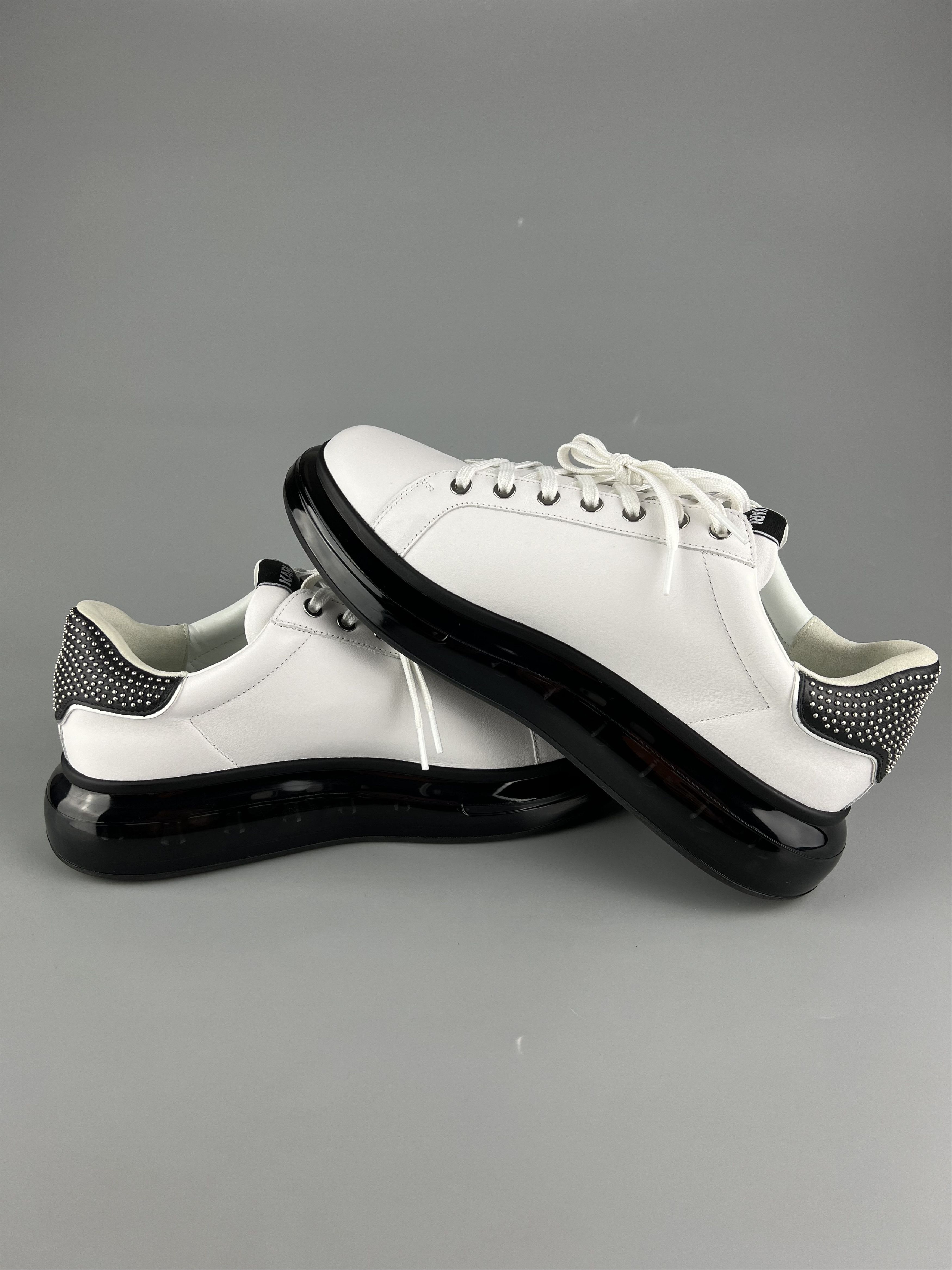 Karl Lagerfeld Karl Lagerfeld Men's Karl Iconic Leather Sneakers US 12 Size US 12 / EU 45 - 5 Thumbnail