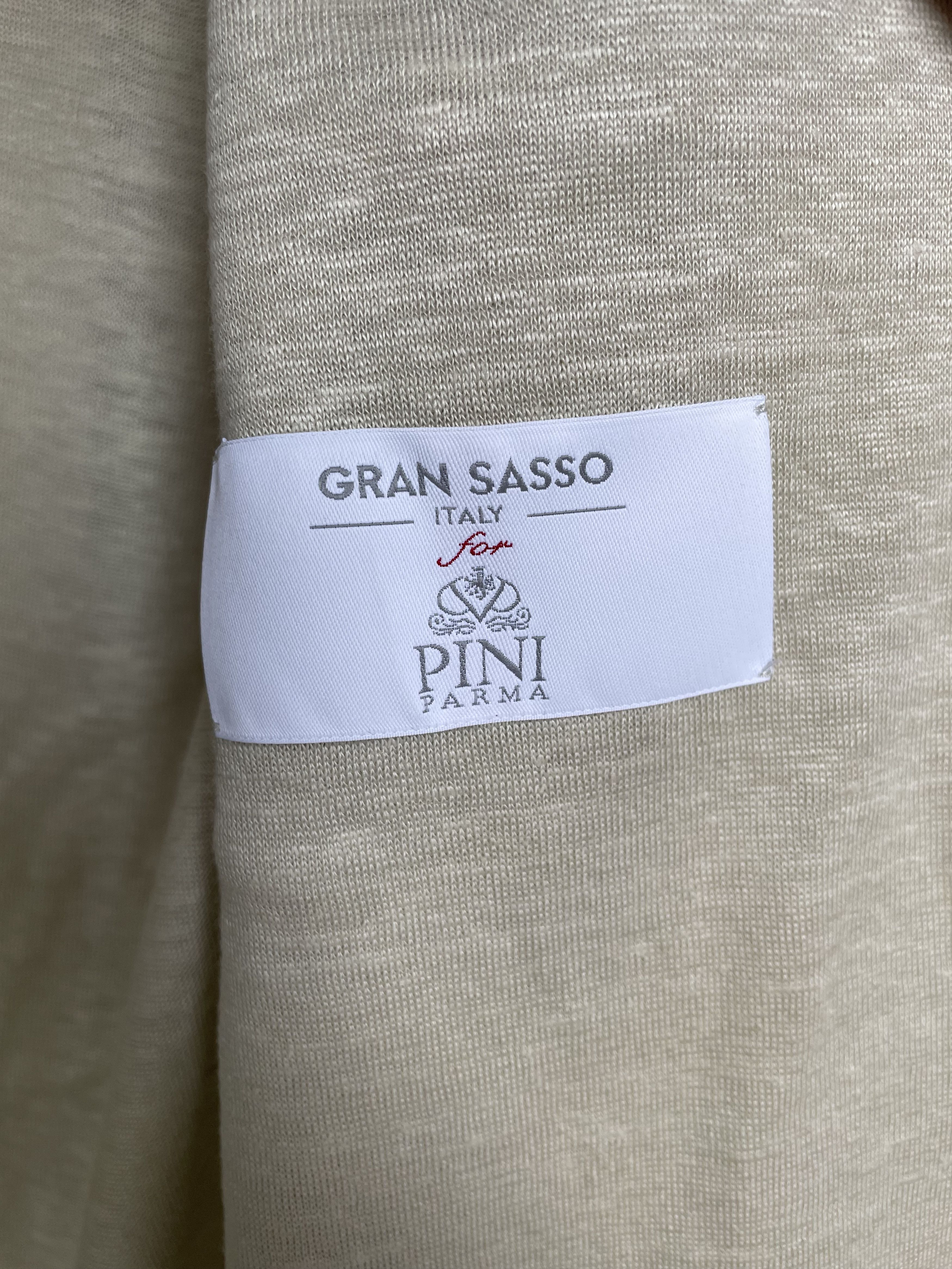 Pini Parma NWT Pini Parma linen knitted jacket, size 40R Size US M / EU 48-50 / 2 - 5 Thumbnail