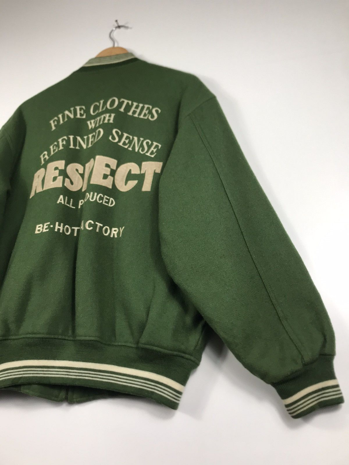 Vintage ⚡️Vintage Aburaysia Head Boy Wool Zipper Varsity Jacket Size US L / EU 52-54 / 3 - 14 Thumbnail
