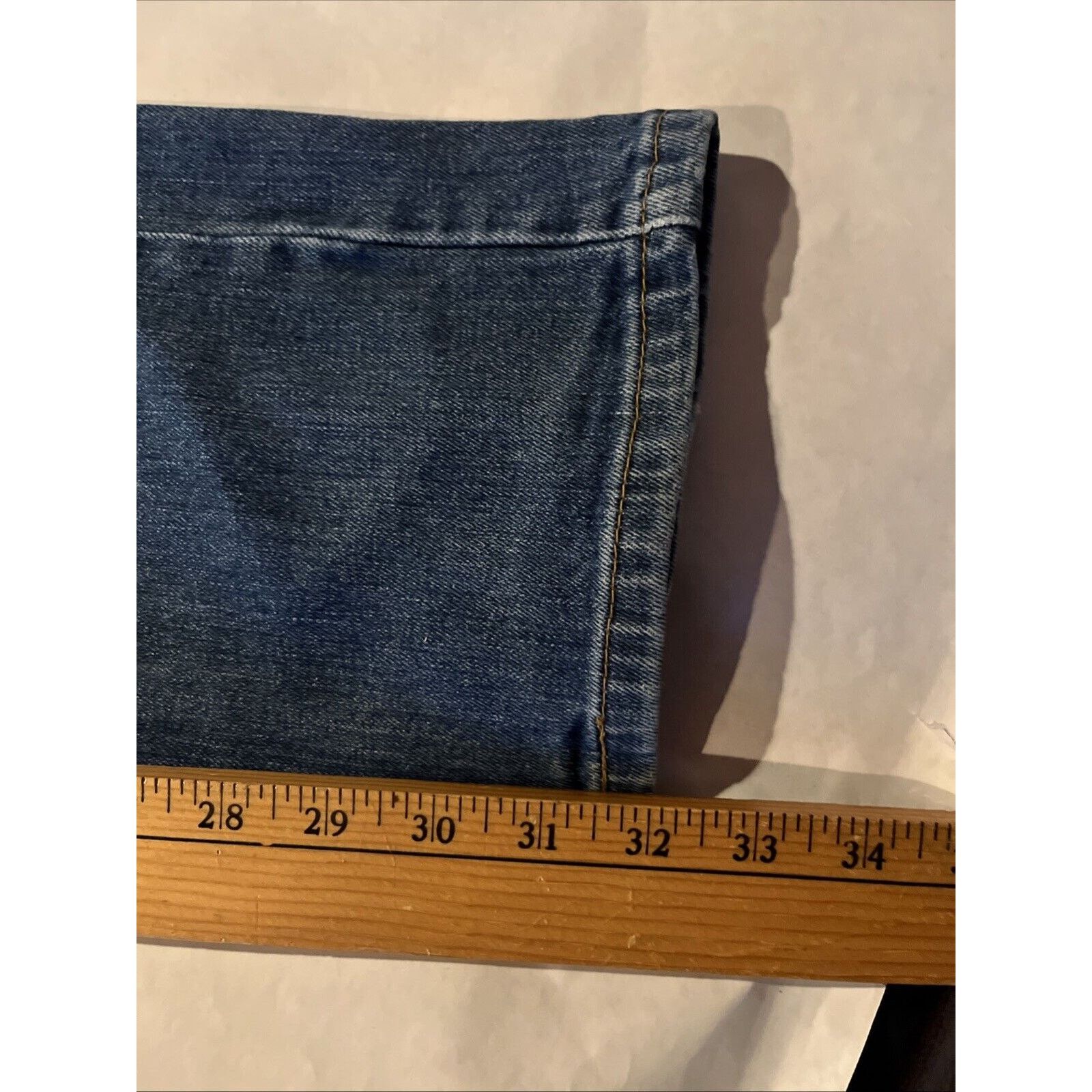 Levi's Levi’s 505 Jeans Men’s 32x32 Reg Straight Denim Cotton Blue Size US 31 - 7 Thumbnail