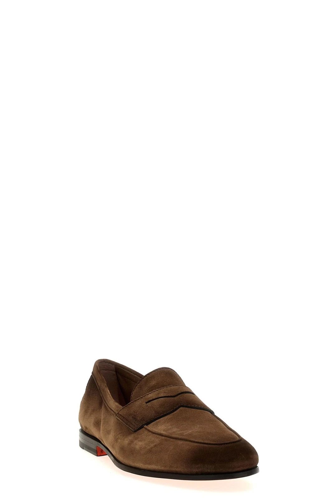 Santoni SANTONI Brown Suede Loafers New & Authentic Size US 10 / EU 43 - 5 Thumbnail