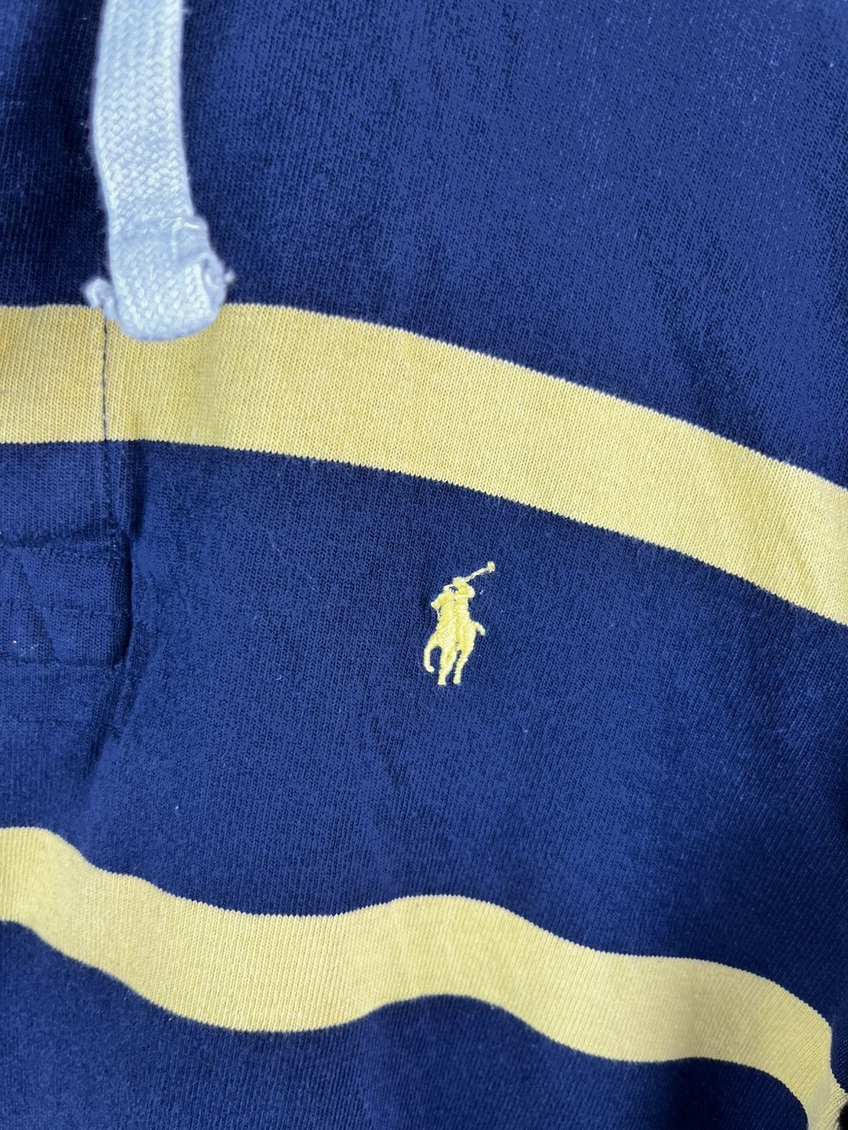 Polo Ralph Lauren Polo Ralph Lauren rugby hoodie vintage 90s Size US L / EU 52-54 / 3 - 5 Thumbnail