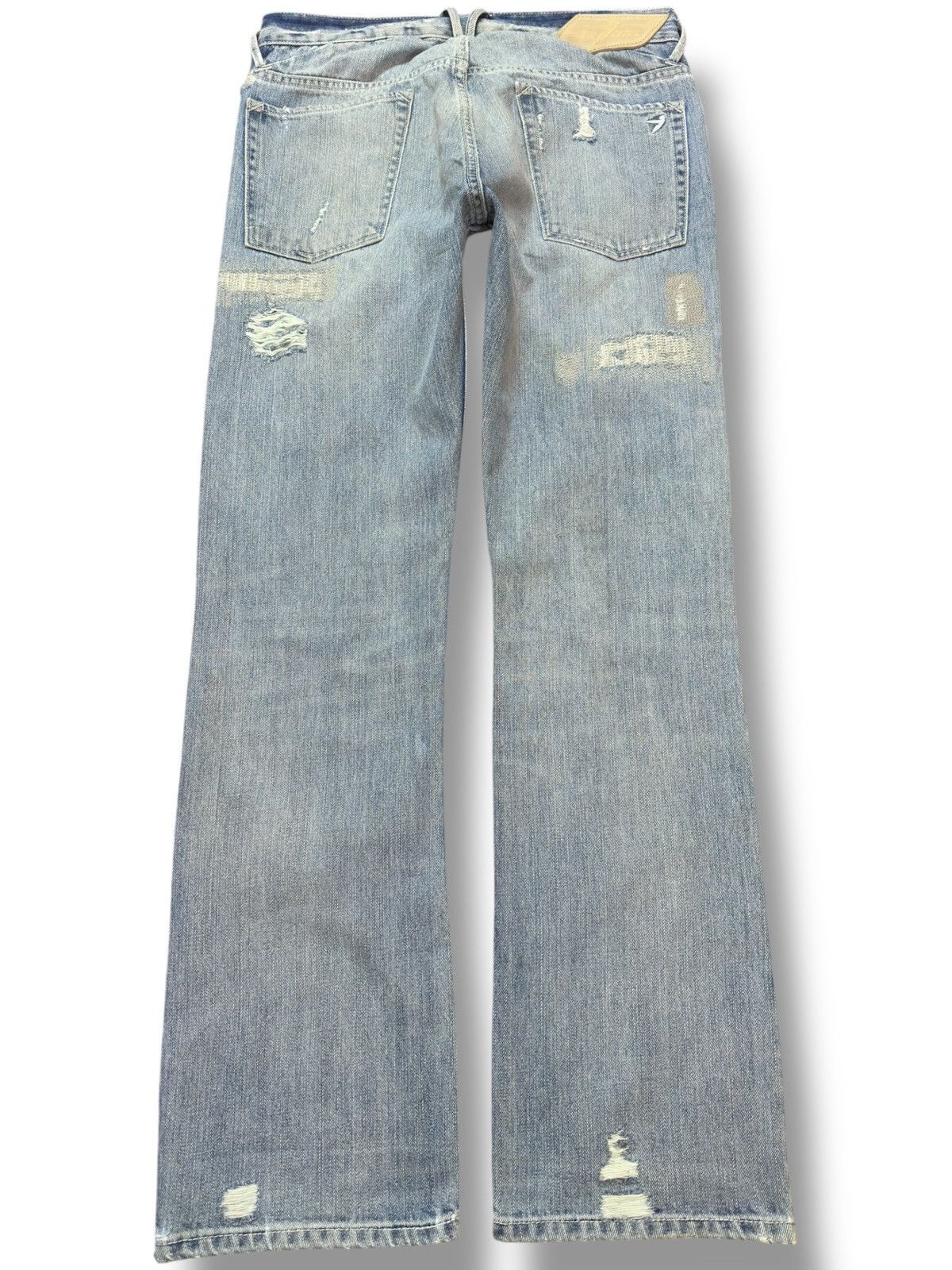 55DSL Vintage 55DSL Faded Ripped Distressed Denim Size US 30 / EU 46 - 5 Thumbnail