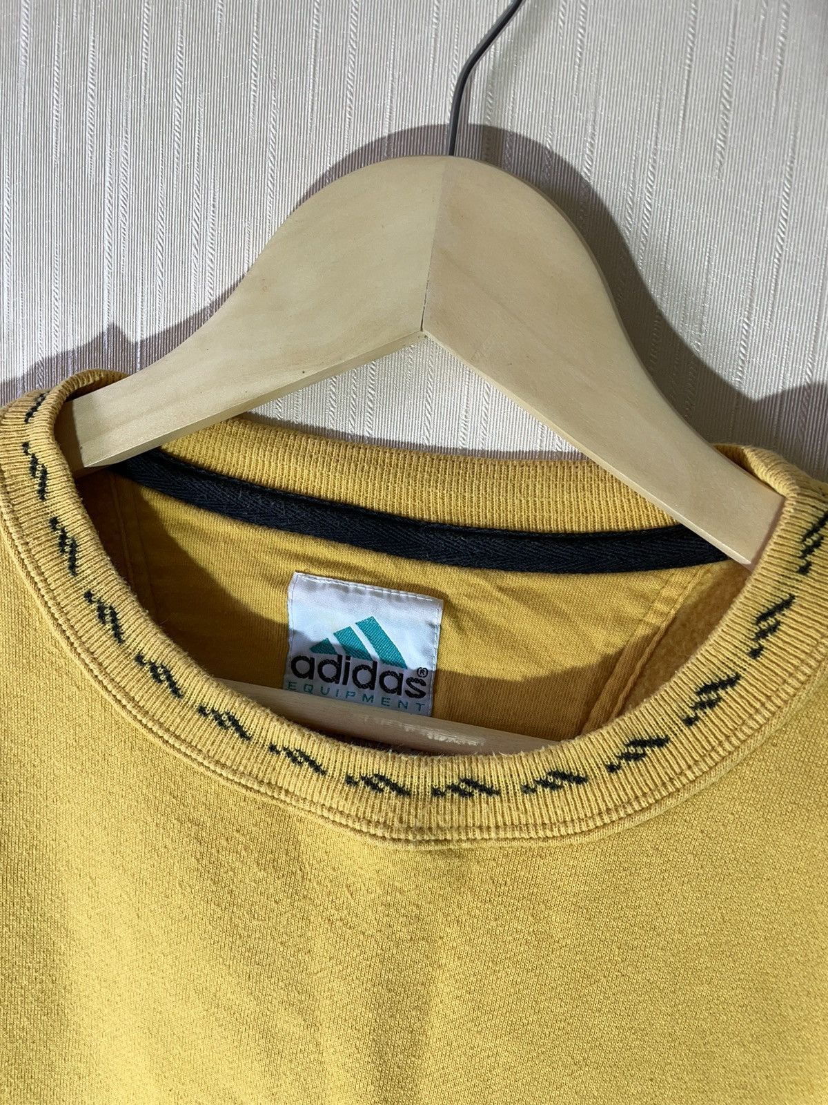 Adidas × Vintage Adidas Equipment vintage streetwear sweatshirt 90s Size US XL / EU 56 / 4 - 6 Thumbnail