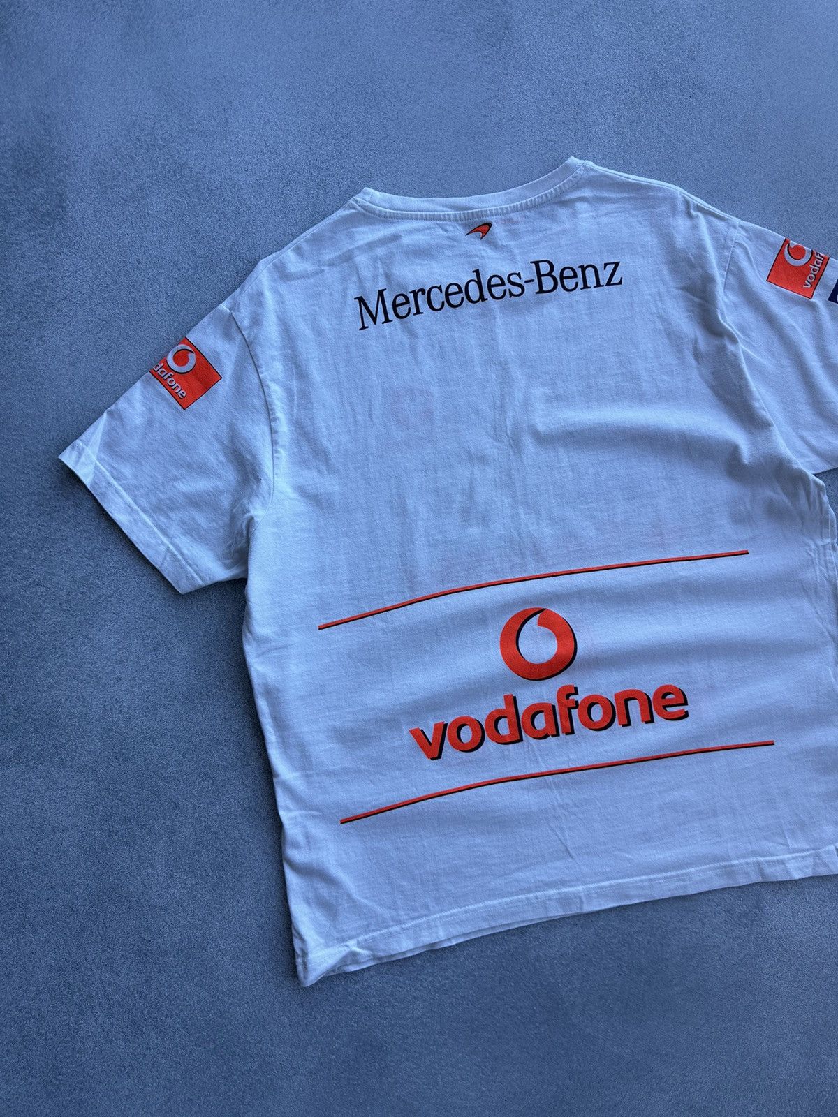 Formula 1 × Vintage Vodafone McLaren Mercedes Formula Uno Racing T-shirt Size US M / EU 48-50 / 2 - 8 Thumbnail