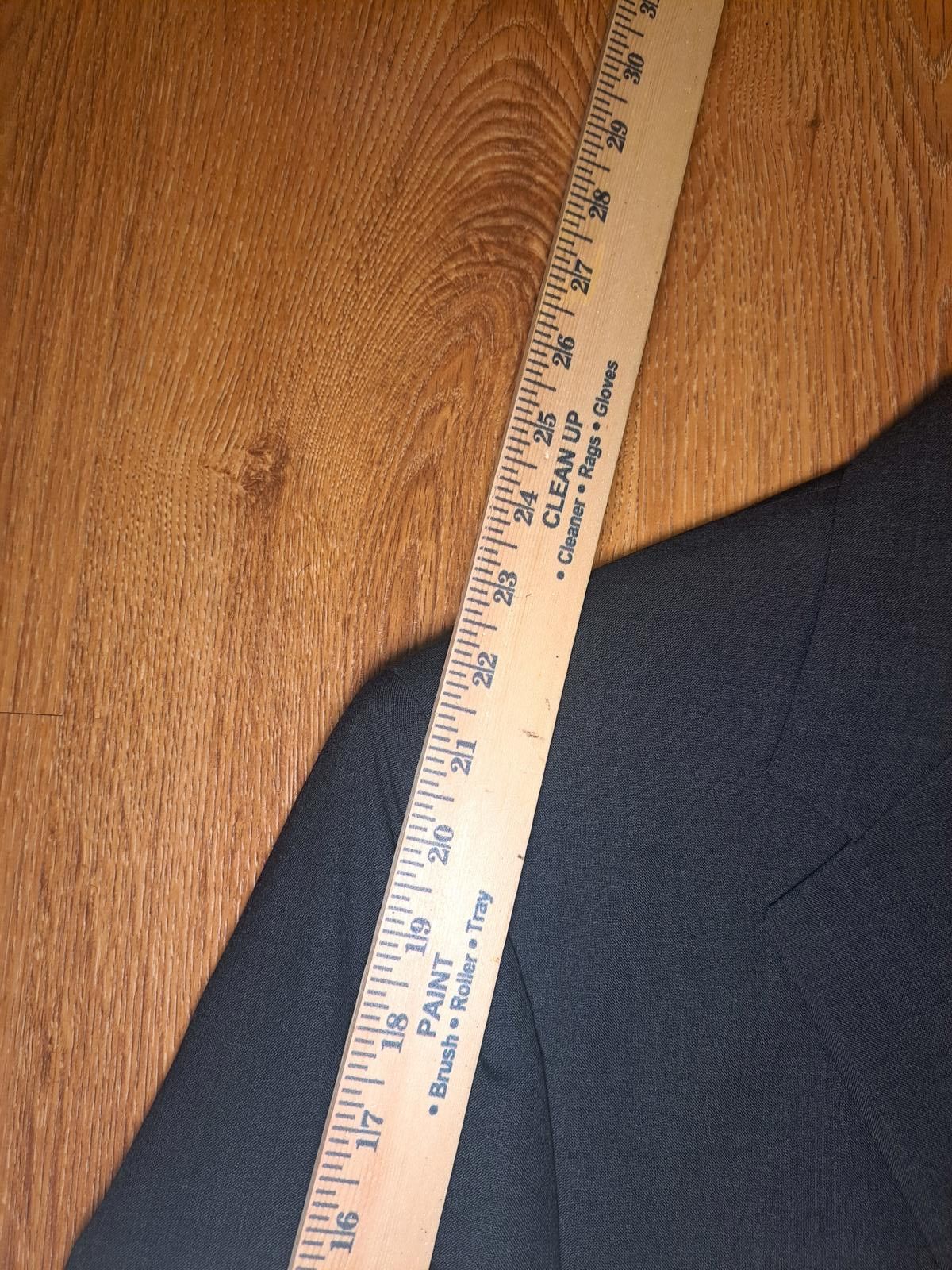 Jos. A. Bank Jos A Bank 2 Piece Suit Mens 42R 30x29 Gray 100% Virgin Wool Size 42R - 12 Thumbnail