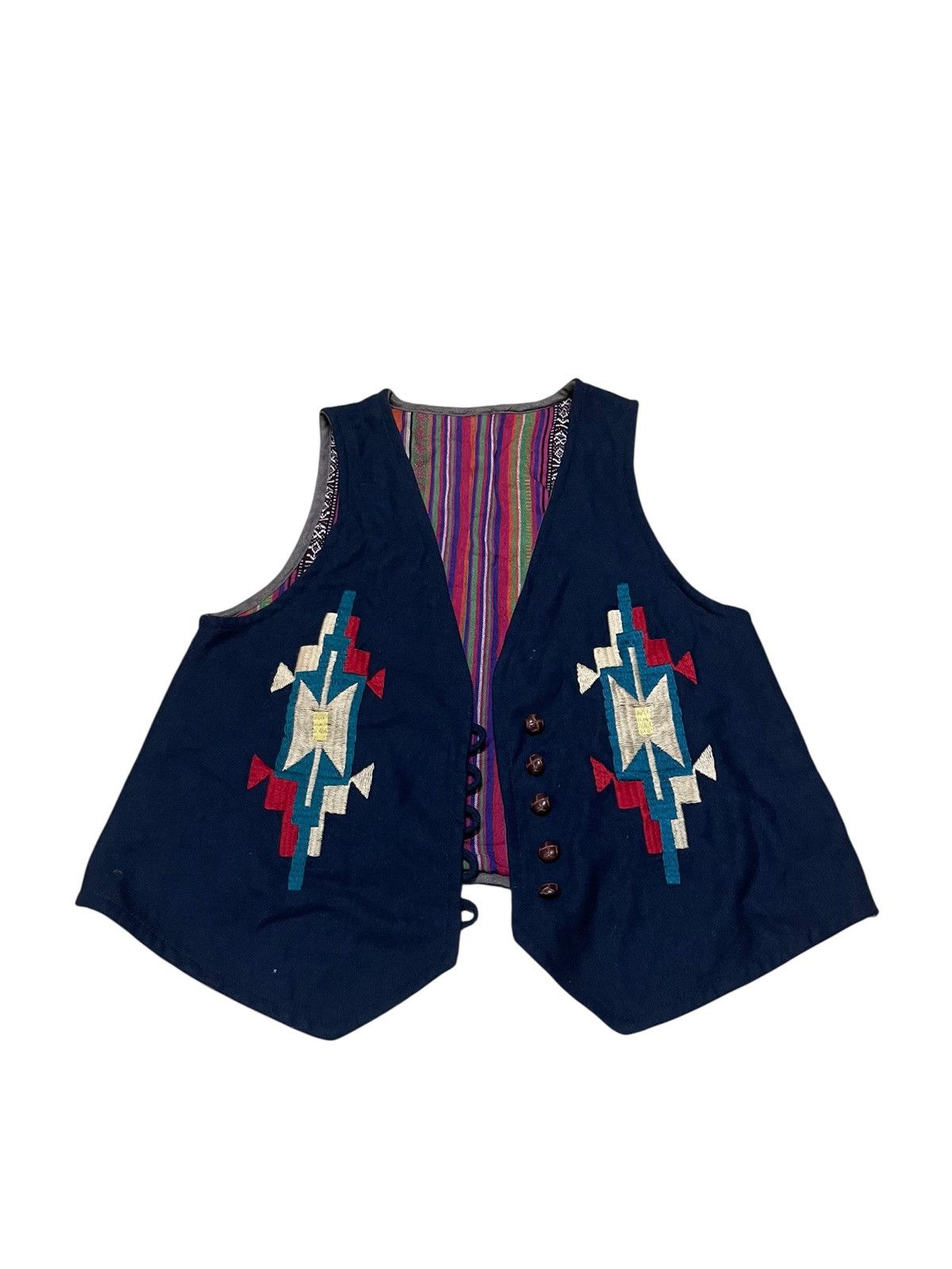 Vintage Vintage Chimayo Vest Design Western Rockabilly Size US XS / EU 42 / 0 - 9 Thumbnail