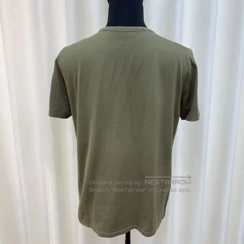 Dior Dior Military Green Cotton Men's T-Shirt . Size US XL / EU 56 / 4 - 4 Thumbnail