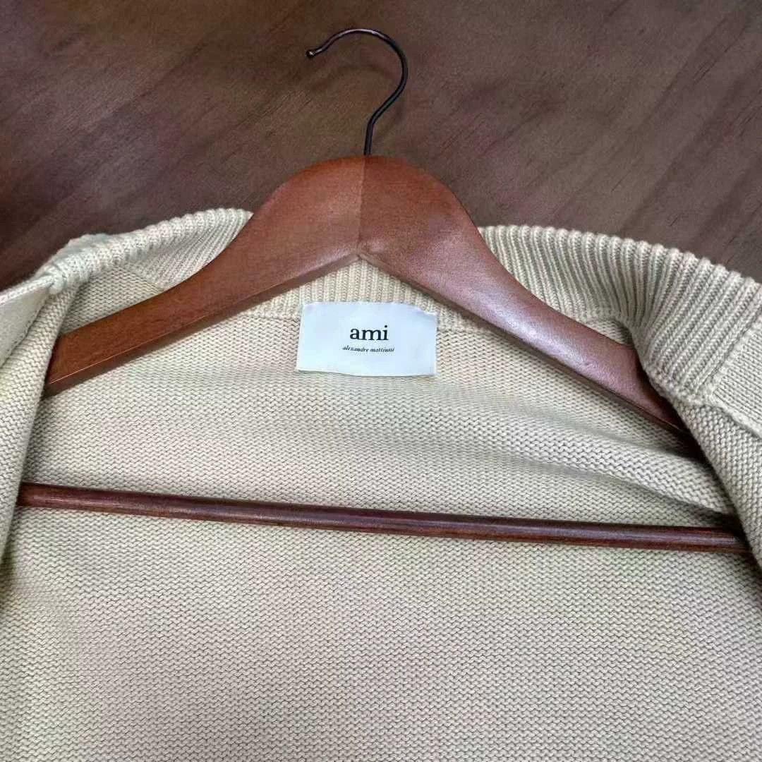Unknown London AMI Wool Knit Cardigan XL - YI1230 Size XL / US 12-14 / IT 48-50 - 6 Thumbnail