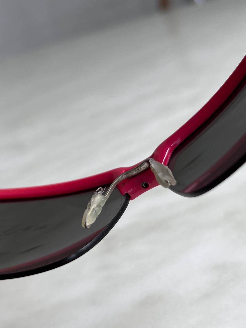 Nike × Nike ACG × Oakley Y2K Vintage Nike Sunglasses Outdoor Style Drill Pink Eyewear Size ONE SIZE - 6 Thumbnail