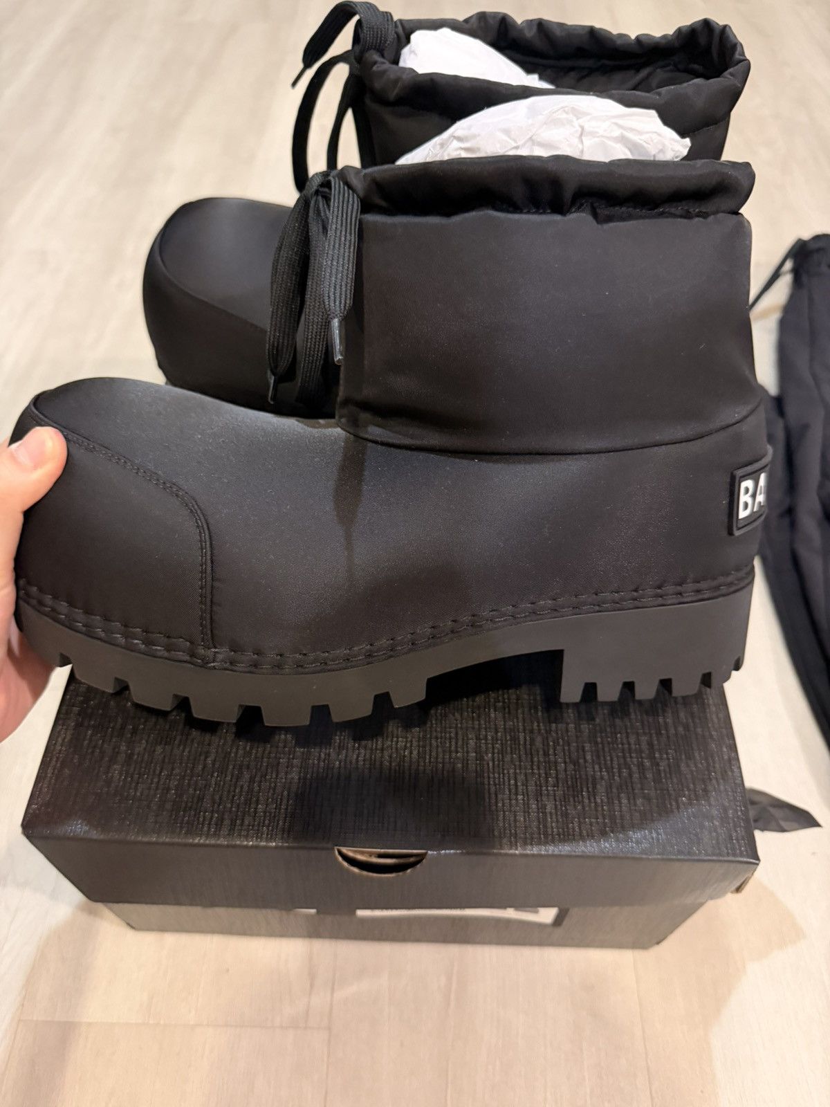 Balenciaga Alaska Low Nylon Boots Size US 9 / EU 42 - 1 Thumbnail