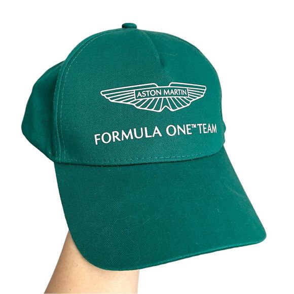 Formula 1 Aston Martin Green F1 Formula One Team Cap - O/S, Unisex Size ONE SIZE - 6 Thumbnail