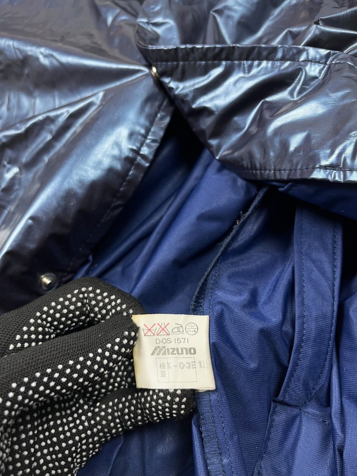 Canon × Mizuno × Vintage Vintage 80s Mizuno x Canon Metallic Polyurethane Jacket Size US M / EU 48-50 / 2 - 9 Thumbnail