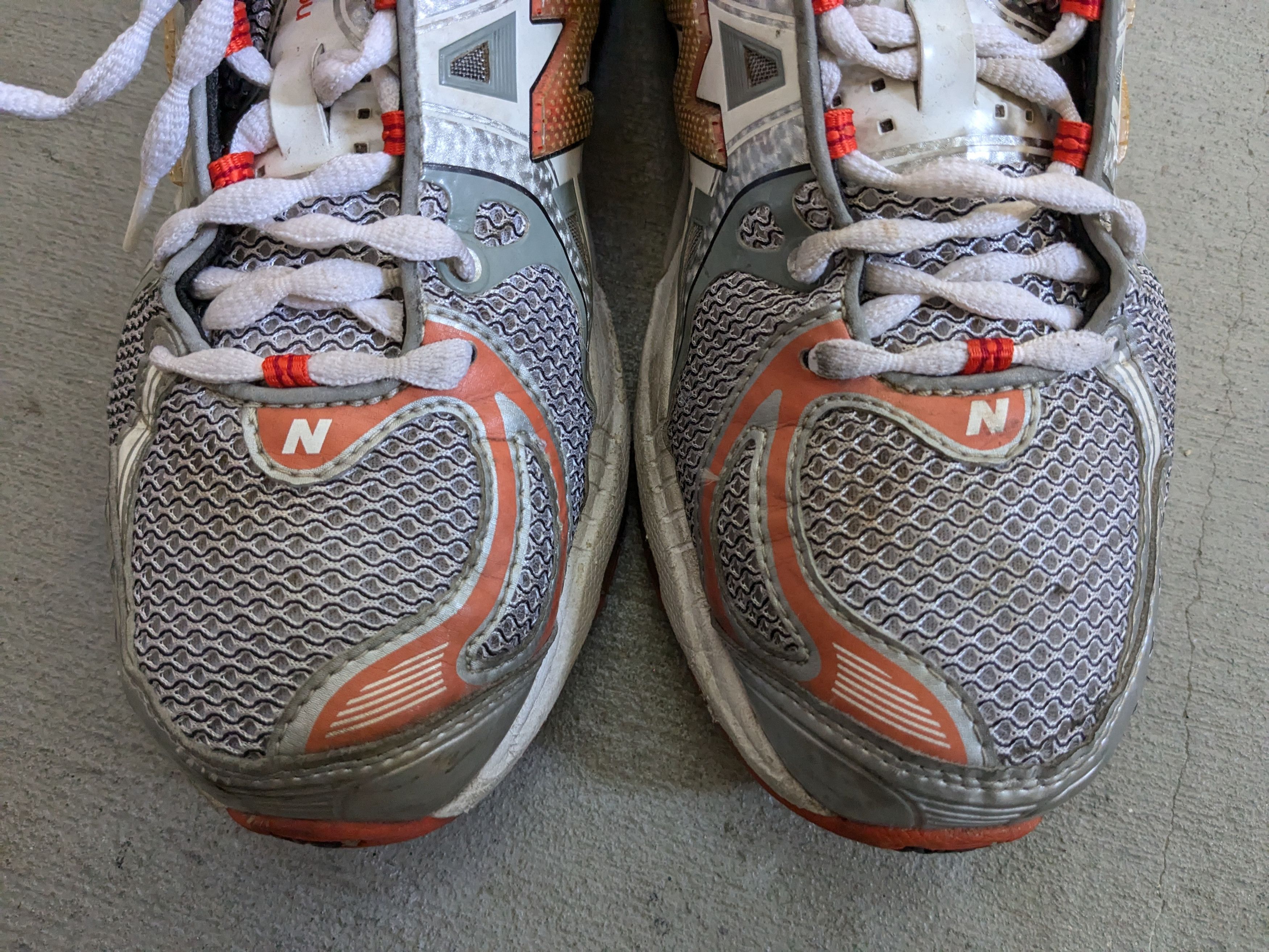 New Balance New Balance MT1224 Silver Orange 10.5 Size US 10.5 / EU 43-44 - 4 Thumbnail