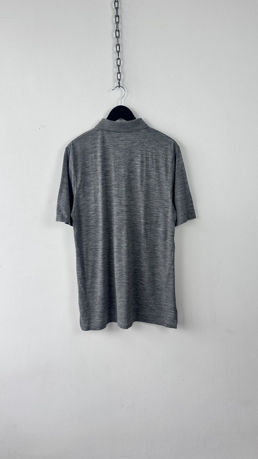 Other Fjörk Merino Wool Polo Shirt XL Heather Outdoor Golf Top Size US XL / EU 56 / 4 - 9 Thumbnail