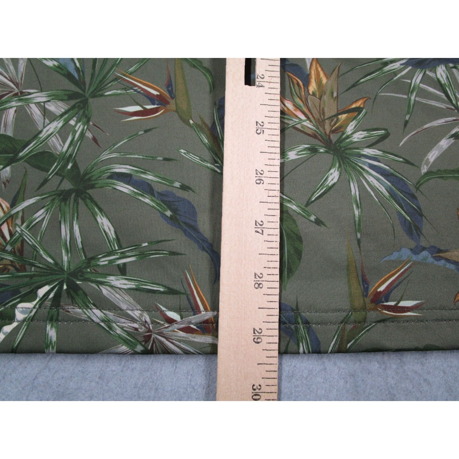 Vintage Rough Country Club Polo Shirt Mens Large Green Floral Performance Golf Tropical Casual Size US L / EU 52-54 / 3 - 7 Thumbnail