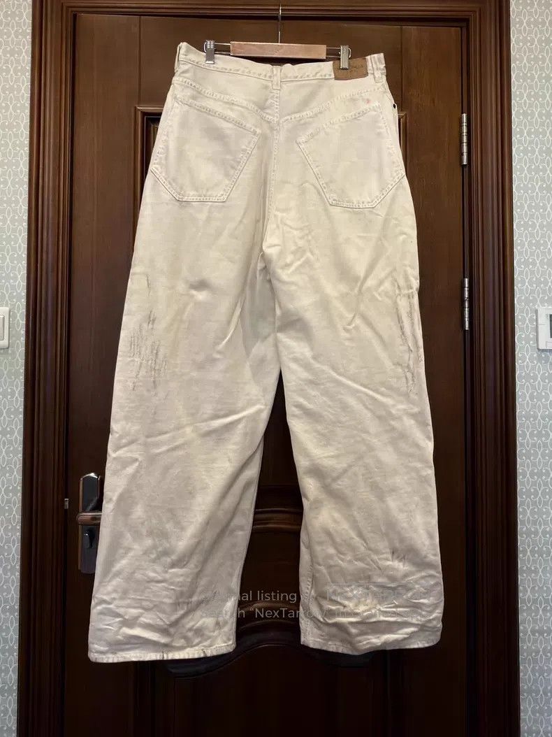 Balenciaga Balenciaga size S Solid Color Zipper Button Straight Casua Size US 27 - 3 Thumbnail
