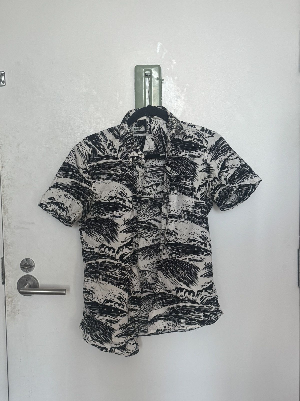 Kenzo Kenzo wave collection shirt Size US M / EU 48-50 / 2 - 1 Thumbnail