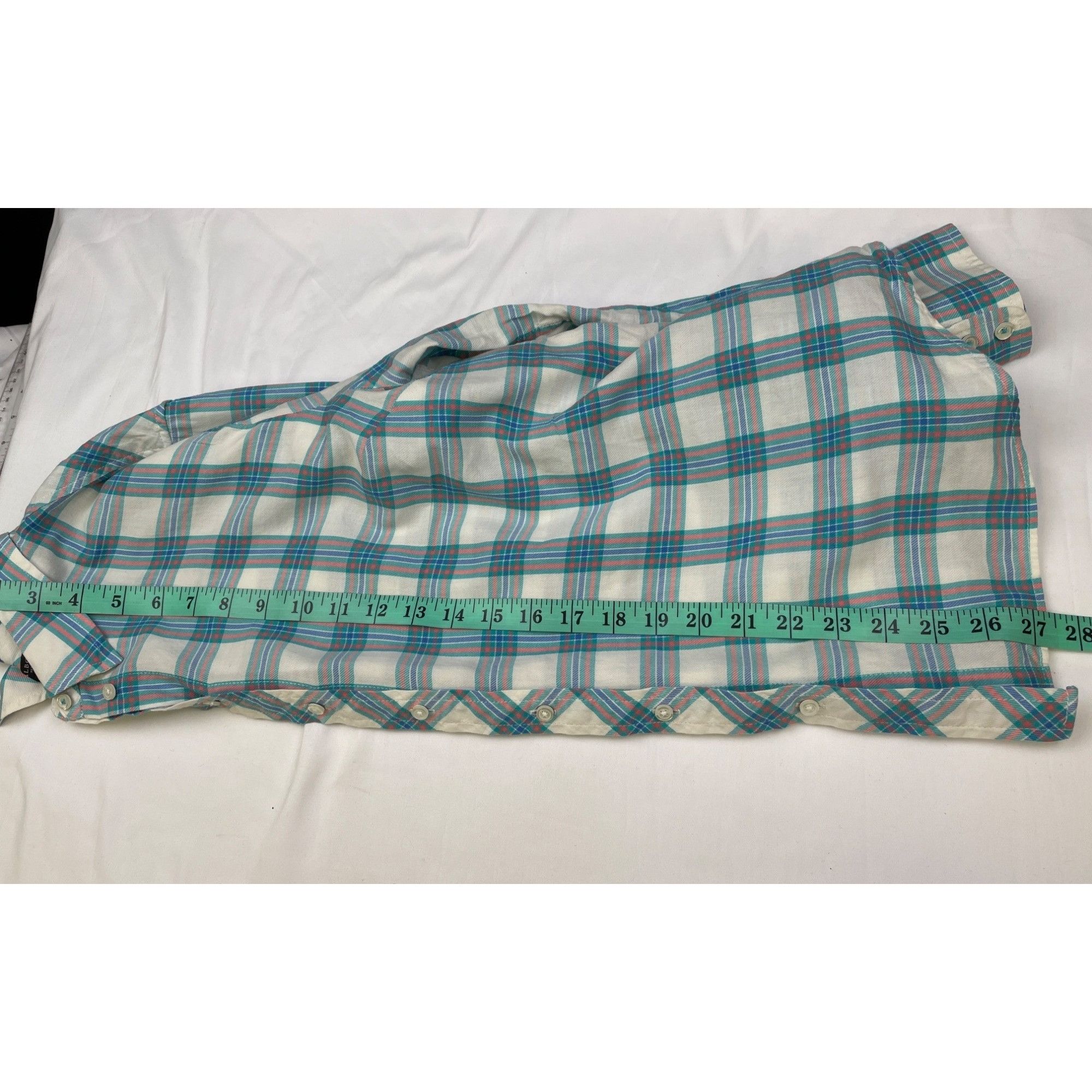 Talbots Talbots Women's Petite Multicolored Checkered Button up Shir Size XL / US 12-14 / IT 48-50 - 11 Thumbnail