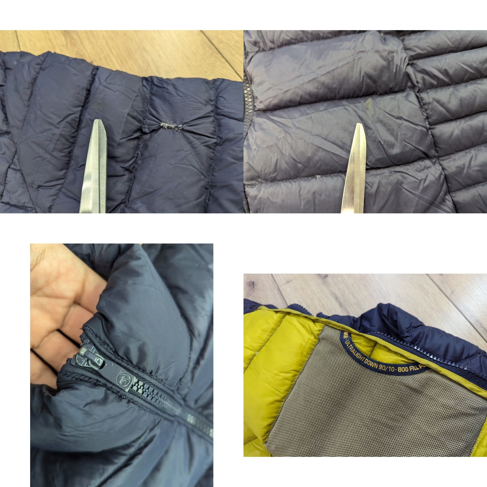 Vintage Ciesse Piumini Ultralight Down Puffer Jacket Womens 50 Black Jacket Winter Active Outdoor Casual Long Zip Regular Down Mens Womens Girls Boys Size XL / US 12-14 / IT 48-50 - 8 Thumbnail