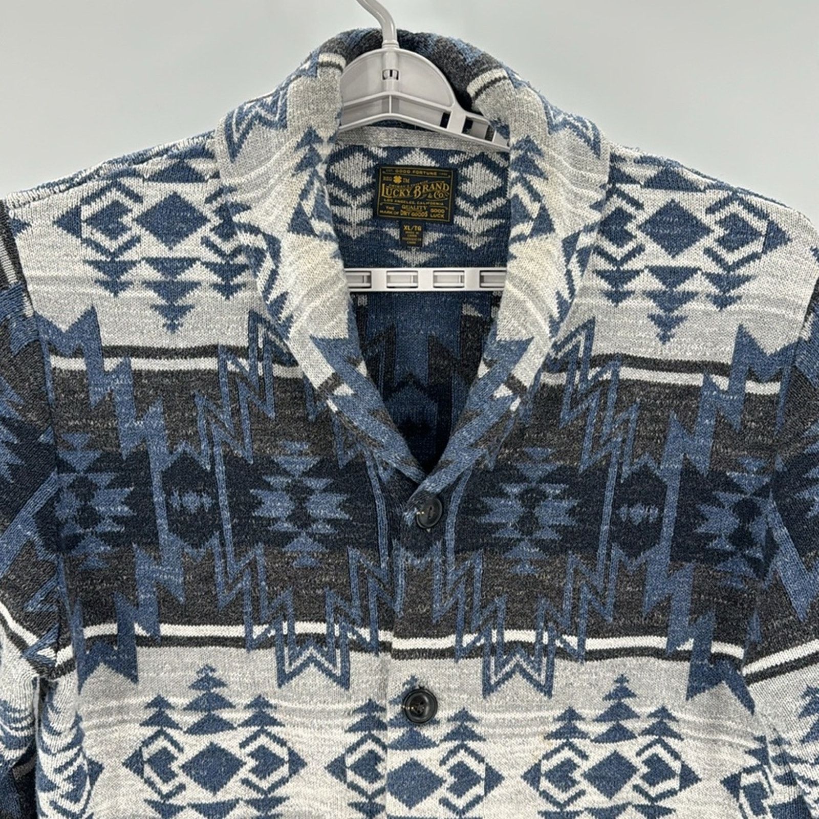 Lucky Brand Lucky Brand Ombre Cardigan indigenous western size XL Size US XL / EU 56 / 4 - 4 Thumbnail