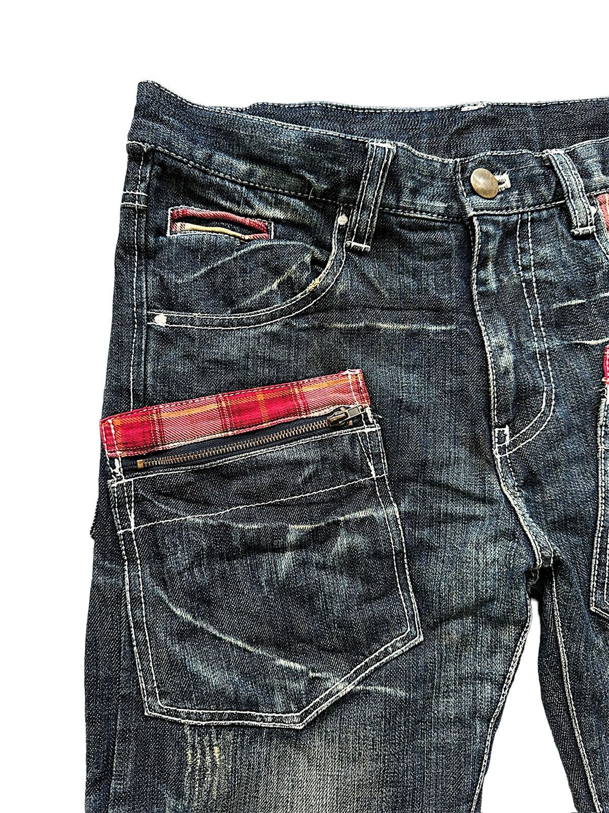 Beauty Beast 32''/42'' - 2000's Up Start Japan 6 pocket jeans Size US 32 / EU 48 - 6 Thumbnail