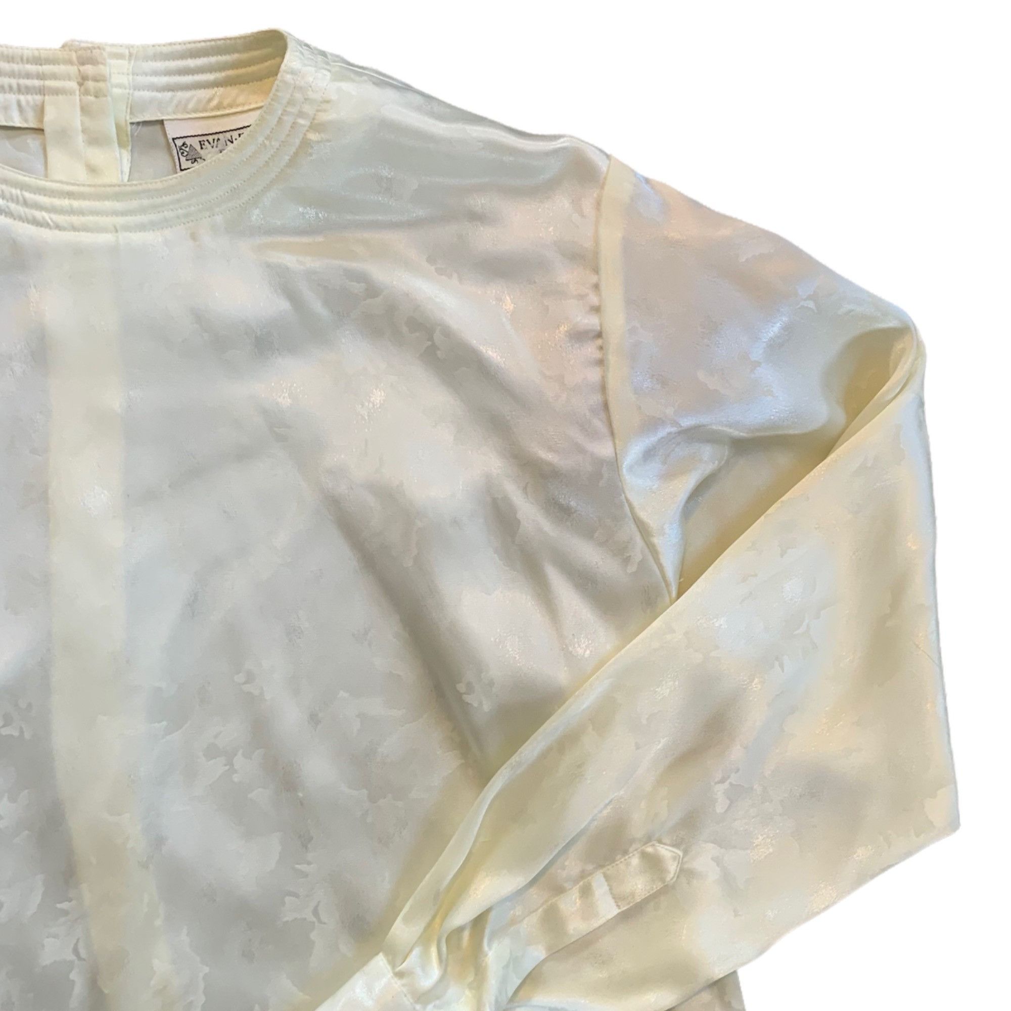 Vintage Vintage Evan Picone Petites Romantic Blouse 4 Size S / US 4 / IT 40 - 3 Thumbnail