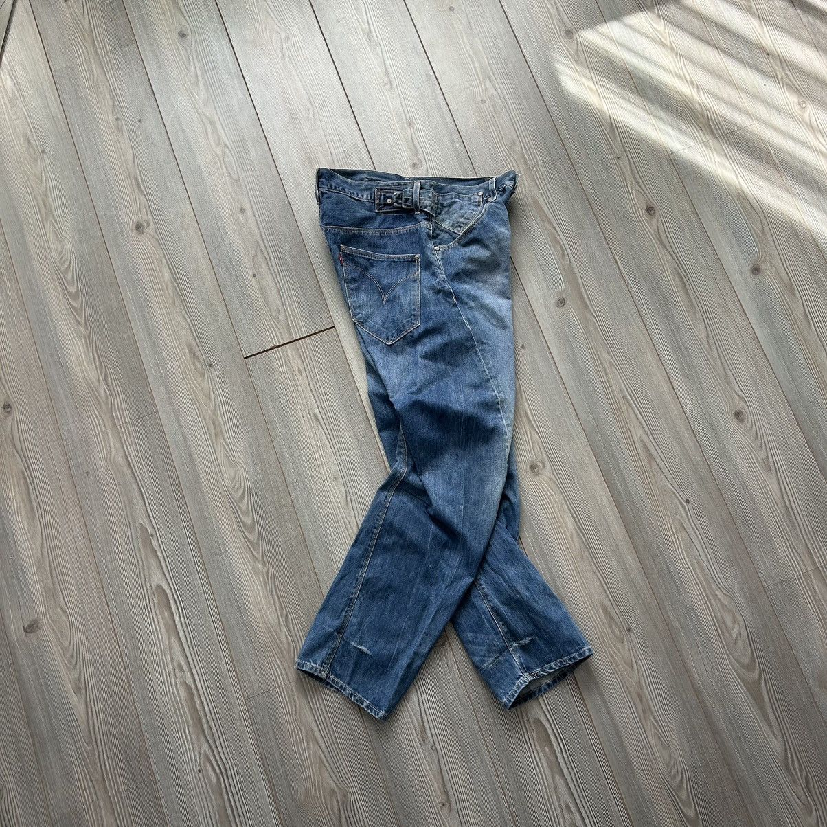 Levi's Vintage Clothing Vintage Levis Engineered Buckle Y2K Japaneese Jeans 32 Size US 32 / EU 48 - 3 Thumbnail