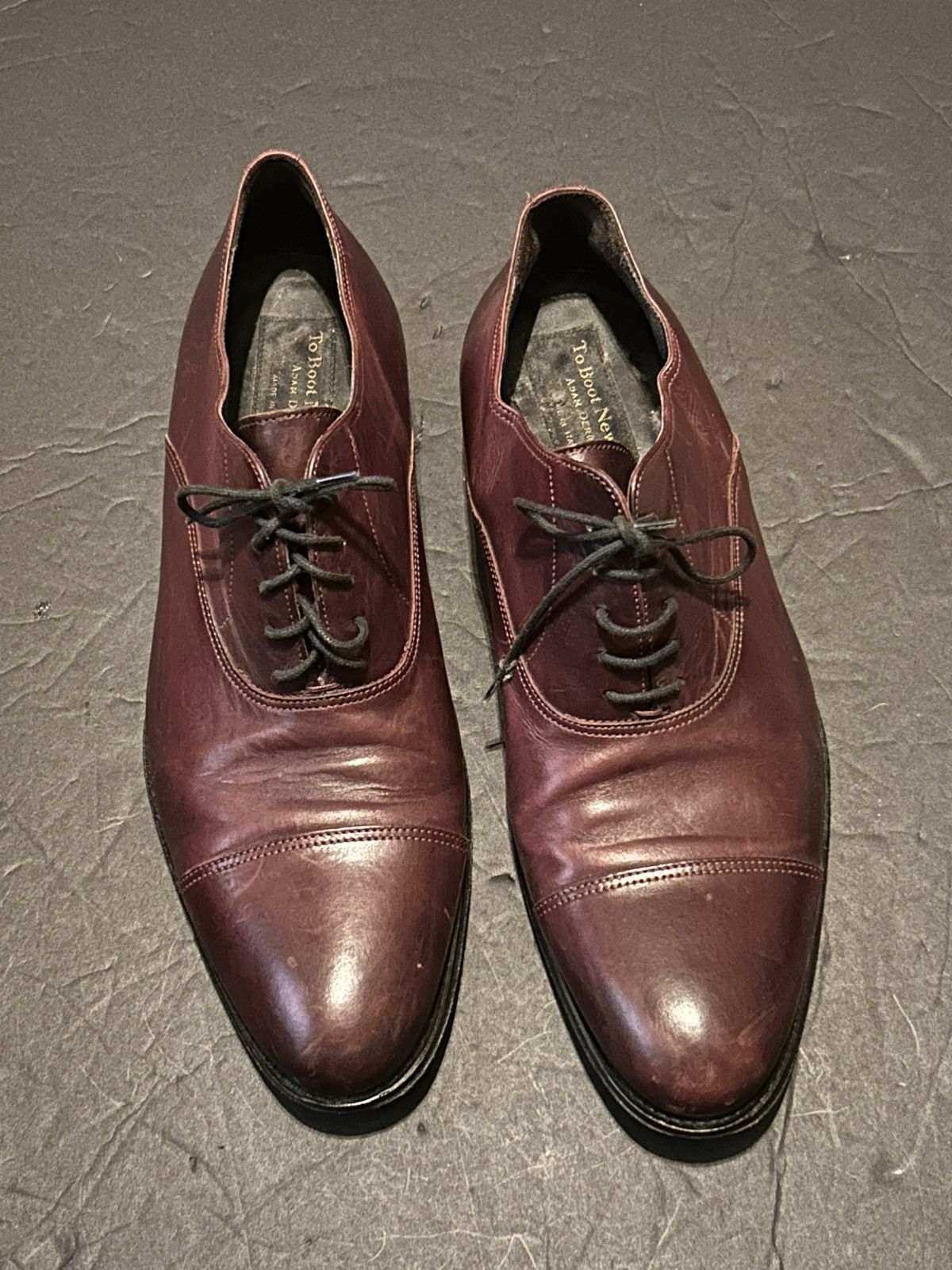 To Boot New York To boot burgundy dress shoes Size US 9.5 / EU 42-43 - 1 Thumbnail