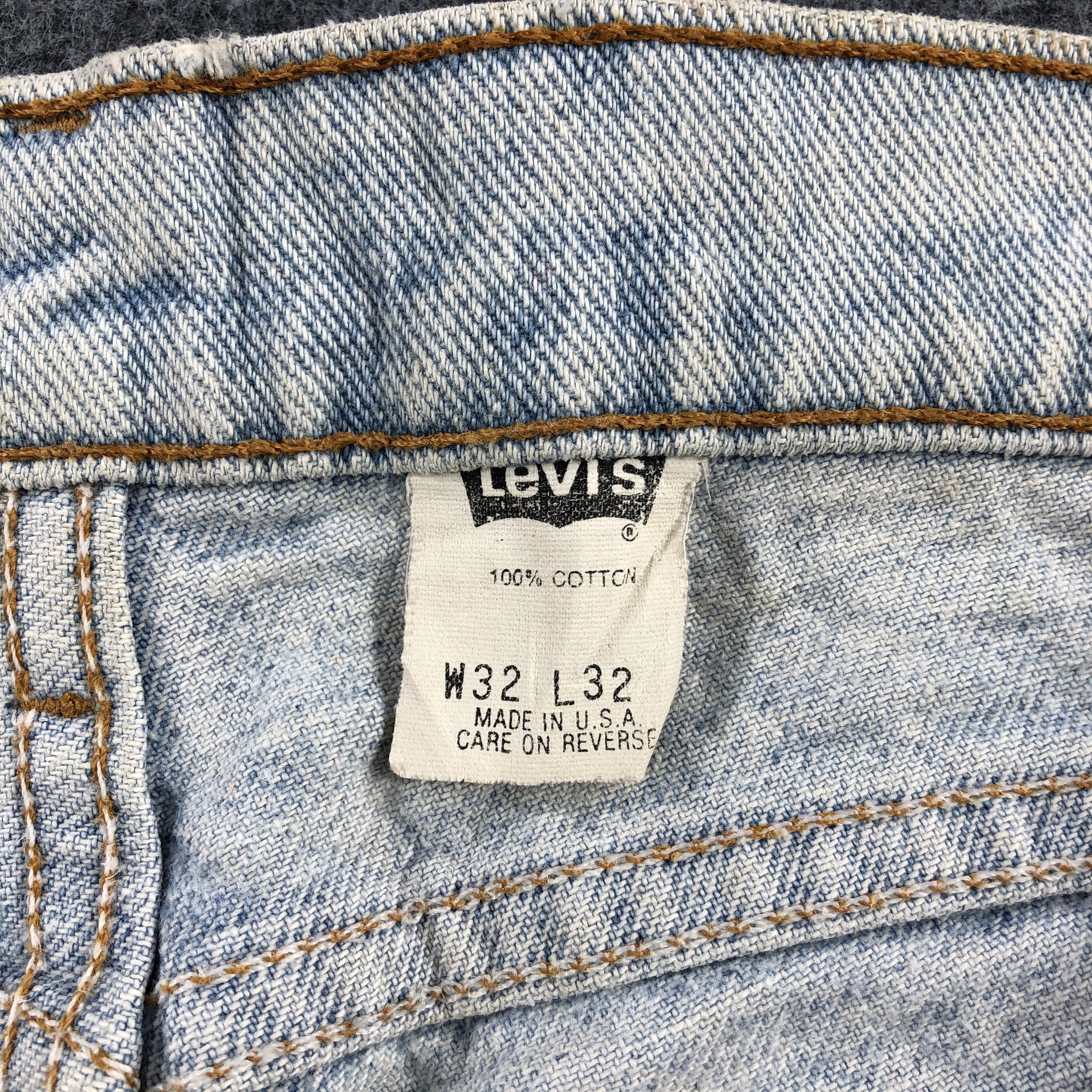 Levi's × Vintage Vintage 90s Light Wash Levis 560 Jeans-JM1182 Size US 32 / EU 48 - 10 Thumbnail