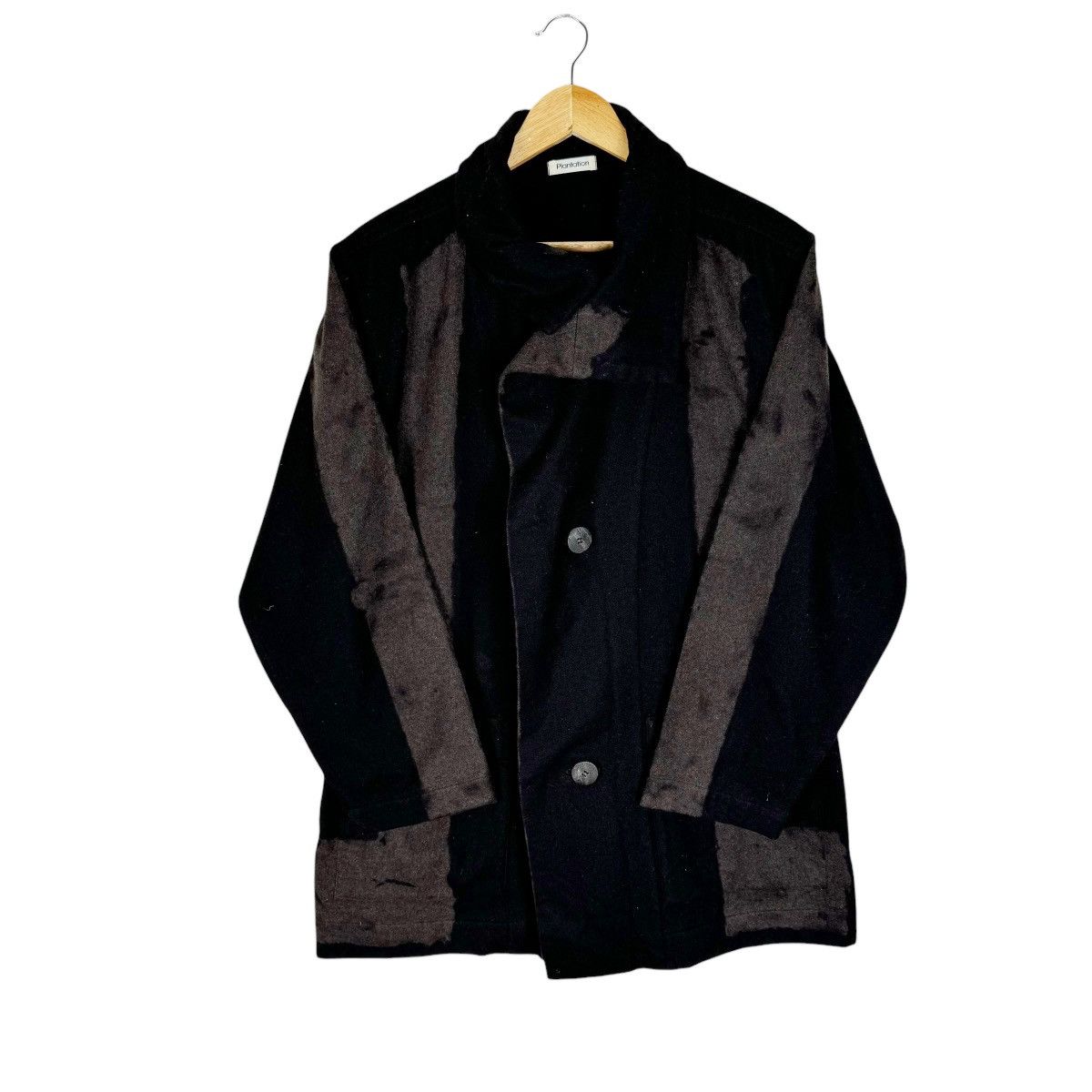 Issey Miyake ☀️90s PLANTATION ISSEY MIYAKE STRIPED JACKET Size US M / EU 48-50 / 2 - 1 Thumbnail