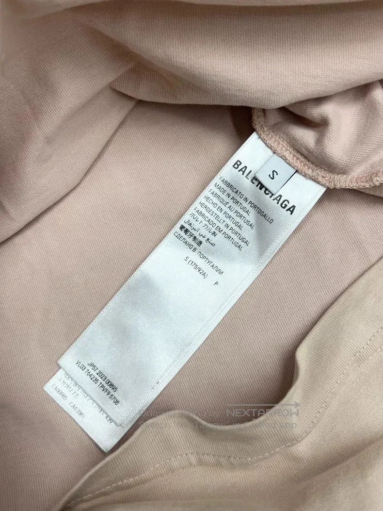 Balenciaga Balenciaga Embroidered Logo Pink S/S Tee. Size US S / EU 44-46 / 1 - 5 Thumbnail