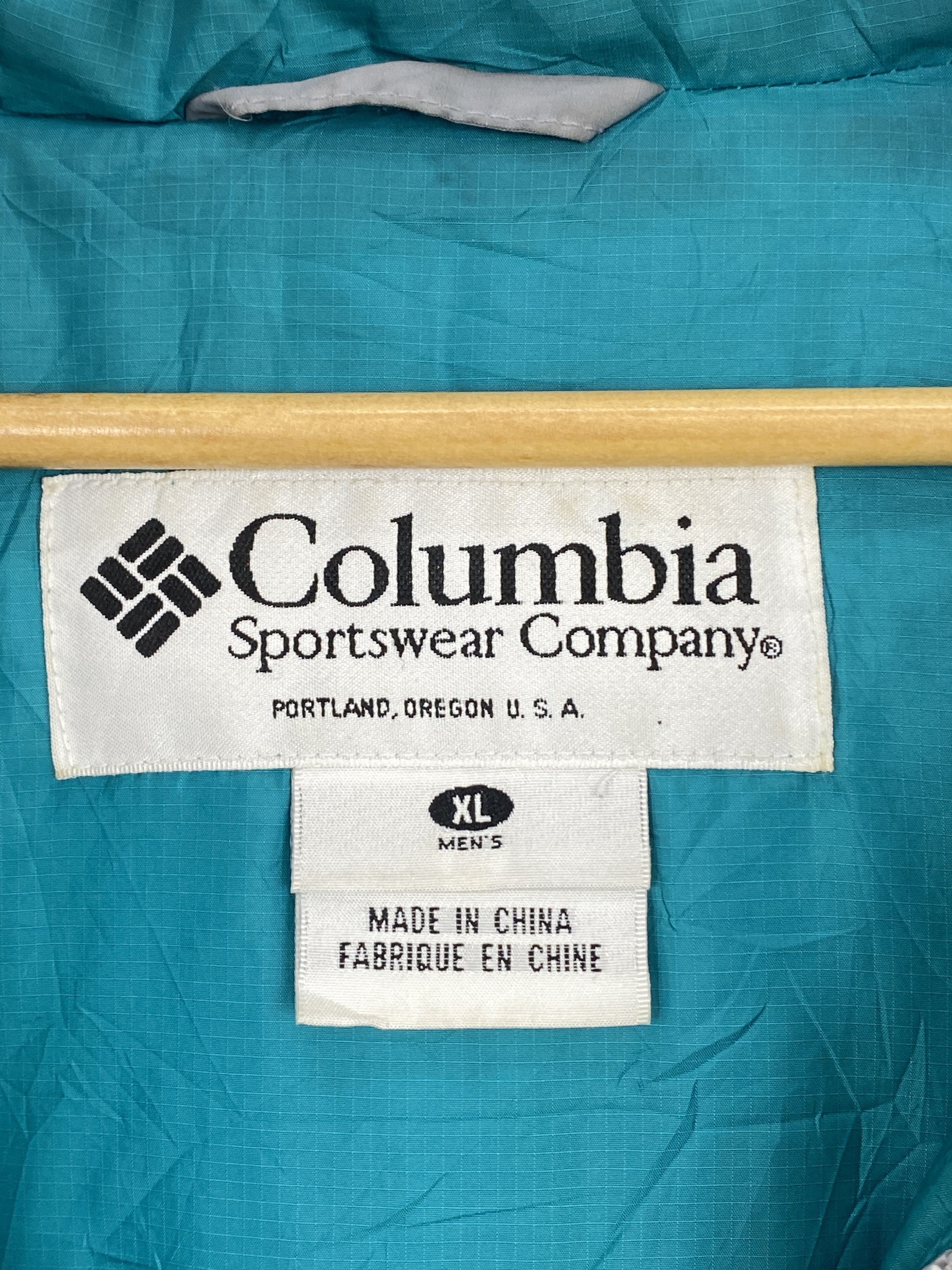 Columbia Vintage Columbia Quilted Hoodie Puffer Down Jacket JA0047 Size US XL / EU 56 / 4 - 5 Thumbnail