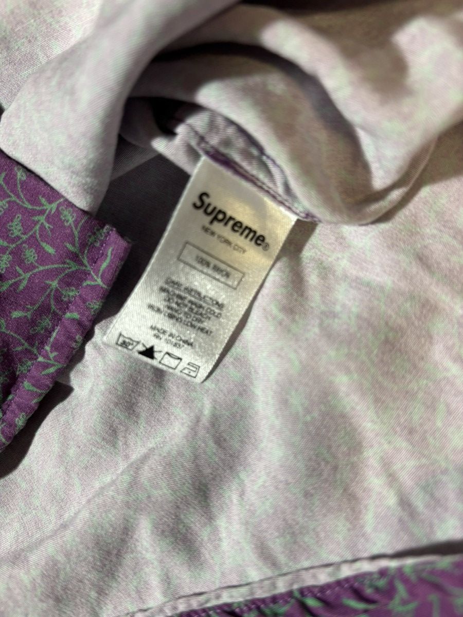 Supreme Supreme vines rayon purple Size US S / EU 44-46 / 1 - 4 Thumbnail