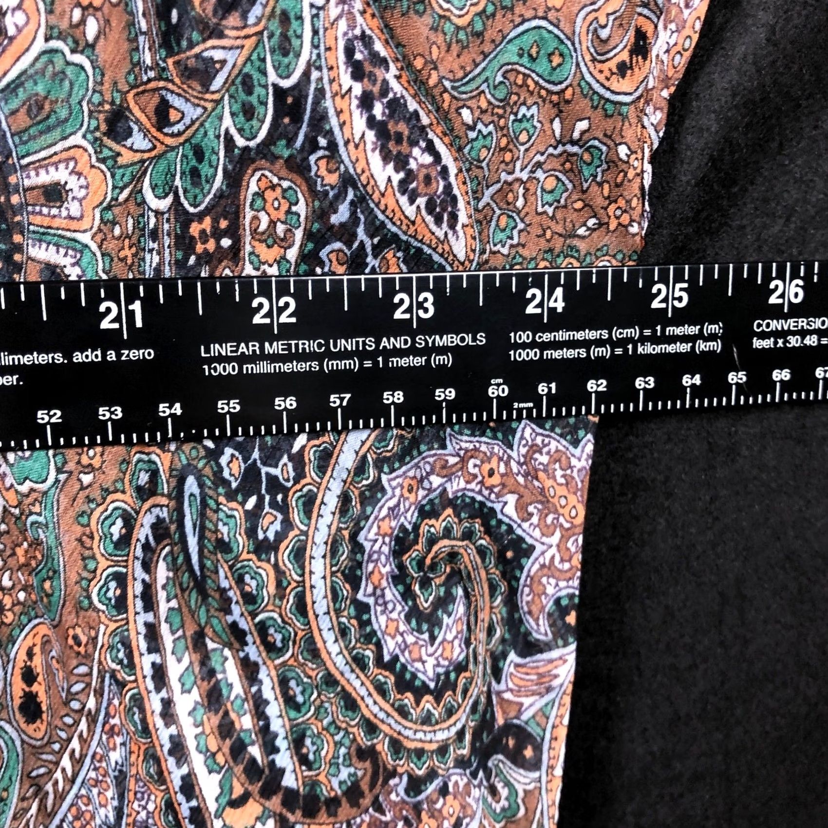 Needles Pins And Needles Women Kimono Multicolor Paisley Open Front 3/4 Sleeve XS/S XS Brown Boho Bohemian Casual Shirt Blouse Women Size XS / US 0-2 / IT 36-38 - 7 Thumbnail