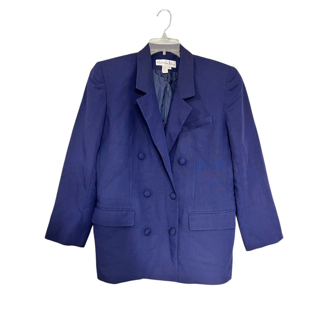 Dior × Vintage Vintage Christian Dior Blazer size 12 Size XL / US 12-14 / IT 48-50 - 4 Thumbnail